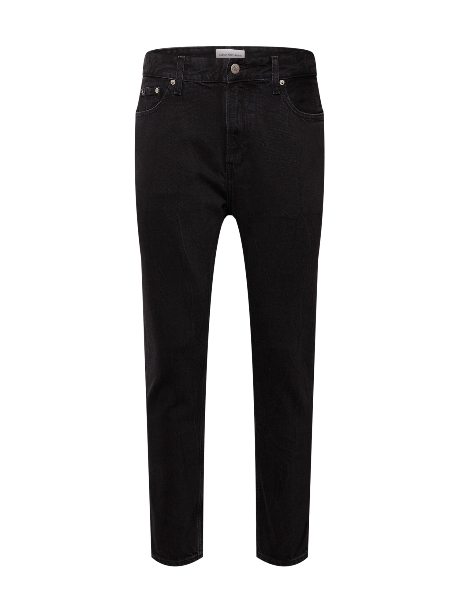 Calvin Klein Jeans Kavbojke  črn denim