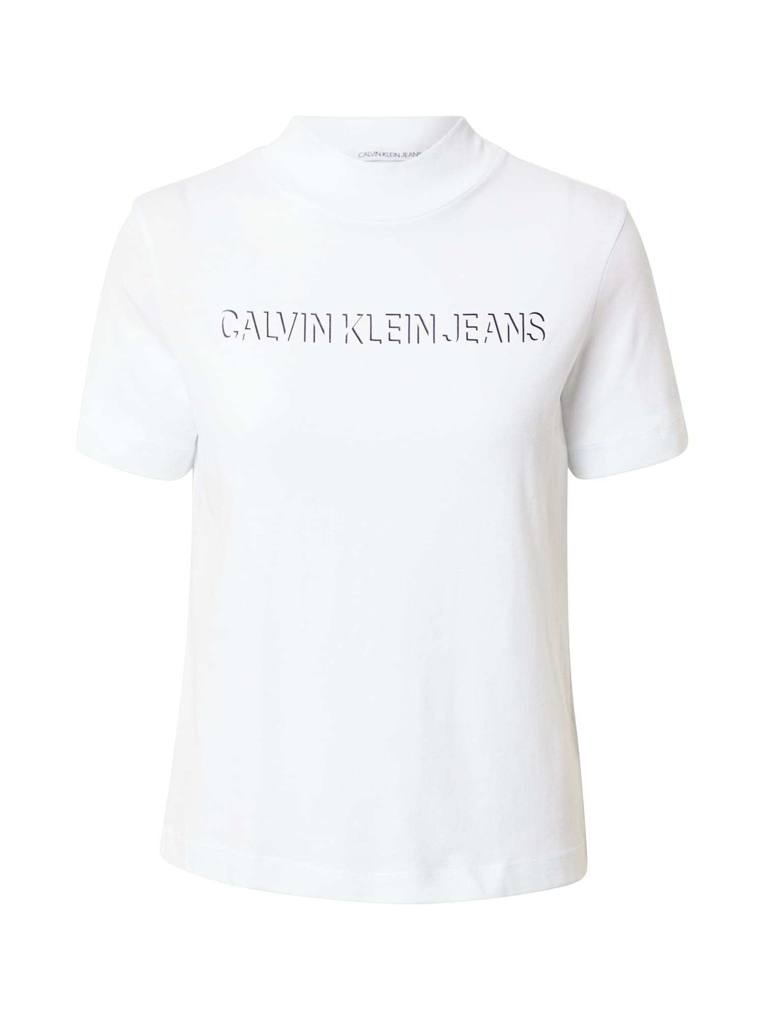 Calvin Klein Jeans Majica  črna / bela
