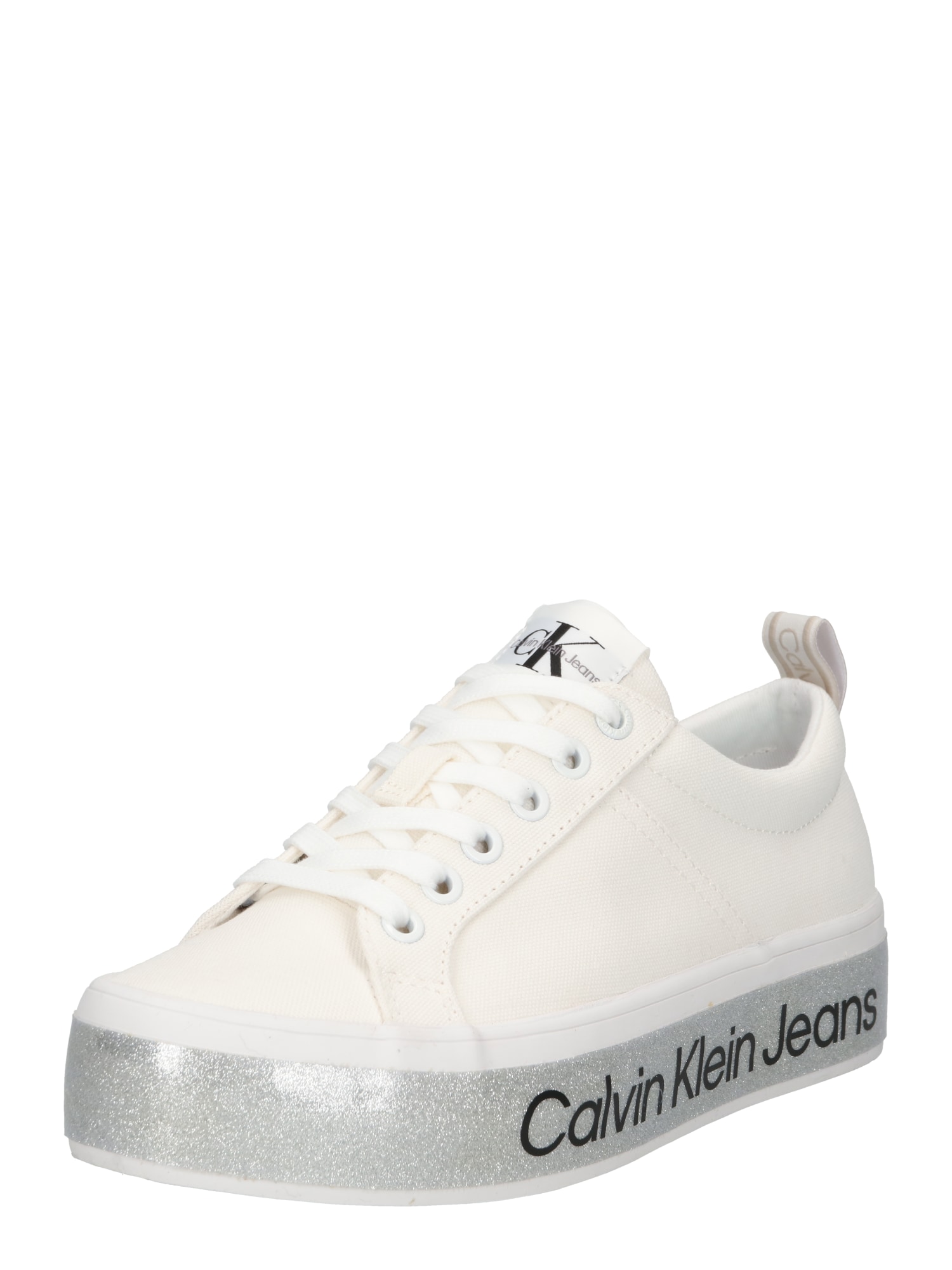 Calvin Klein Jeans Nizke superge  siva / črna / off-bela