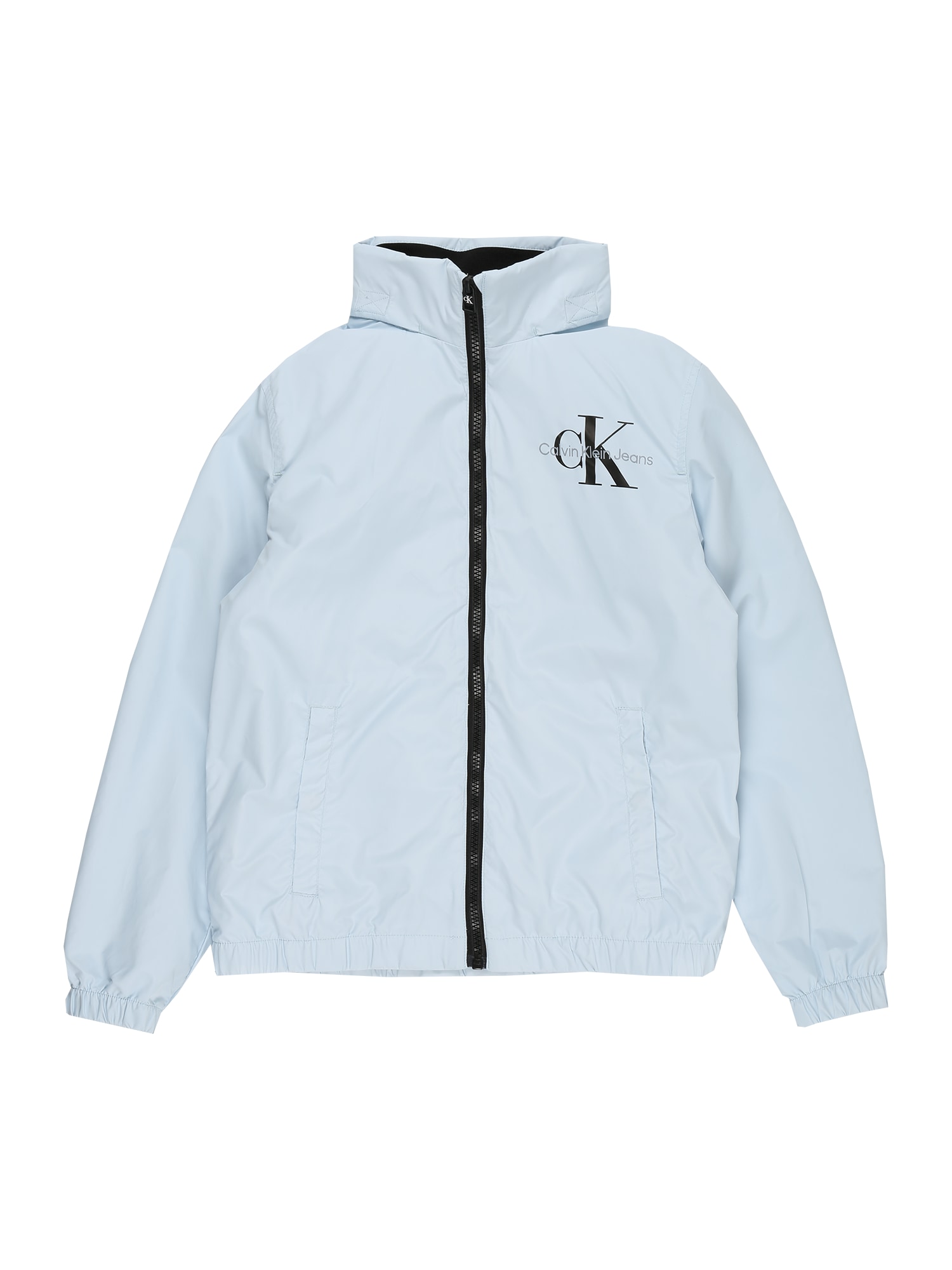 Calvin Klein Jeans Prehodna jakna  azur / siva / črna