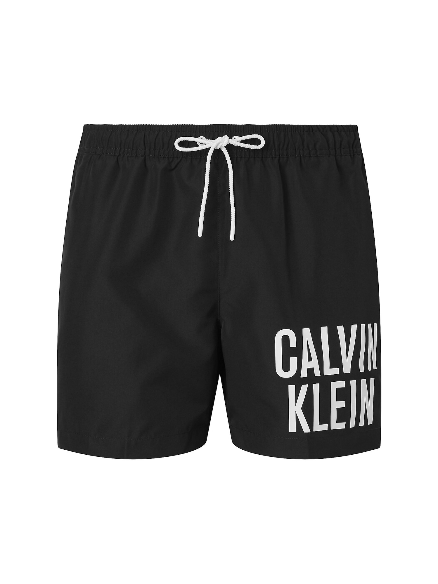 Calvin Klein Kratke kopalne hlače  črna / bela