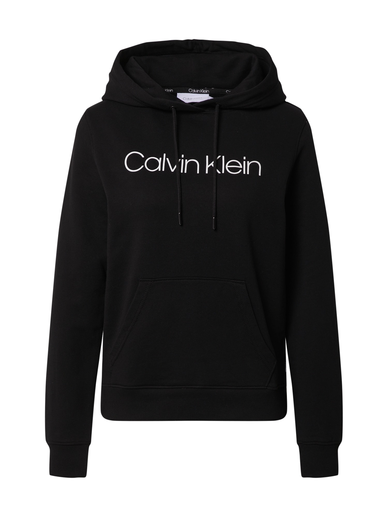 Calvin Klein Majica  črna / bela