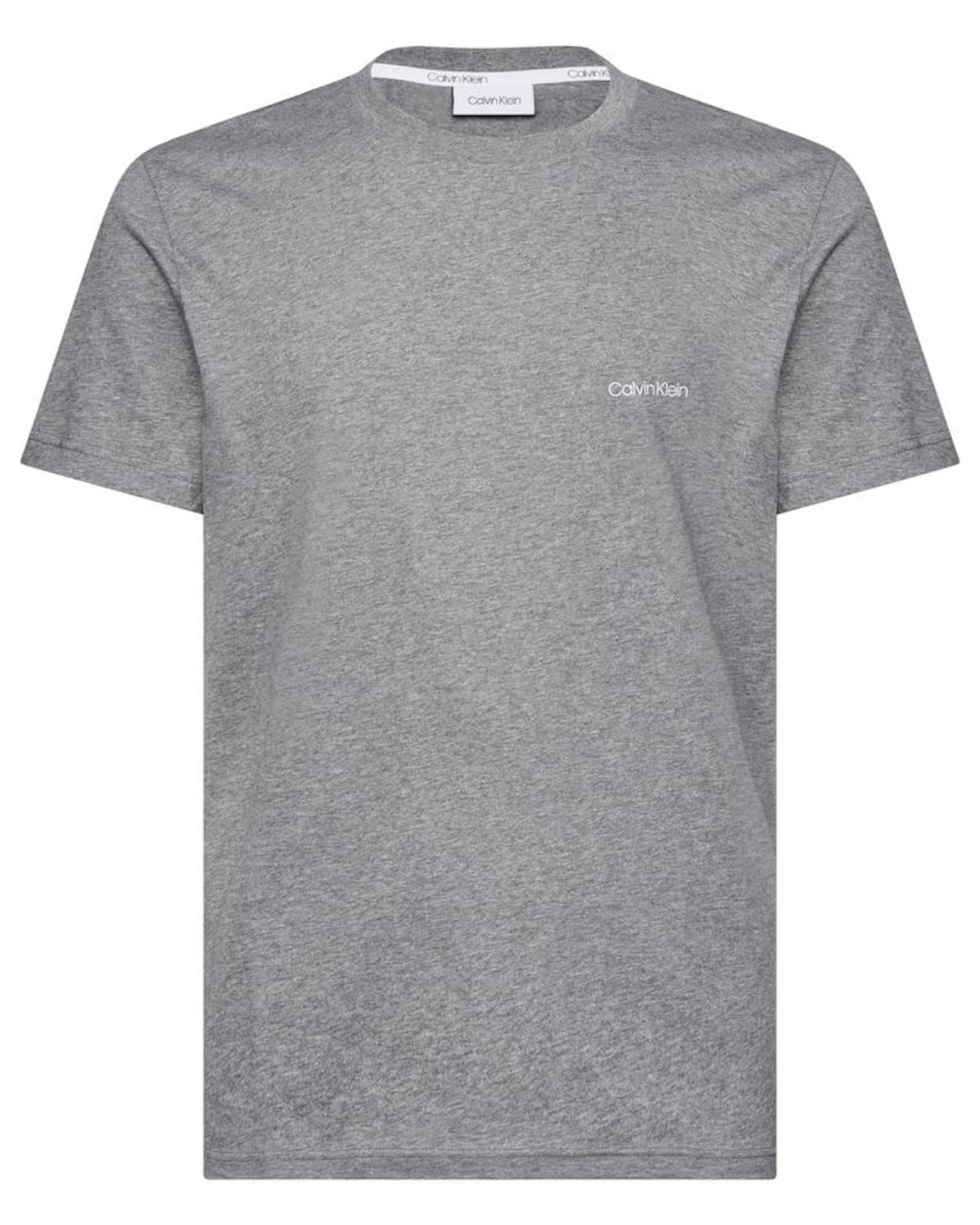 Calvin Klein Majica  dimno-siva / pegasto siva
