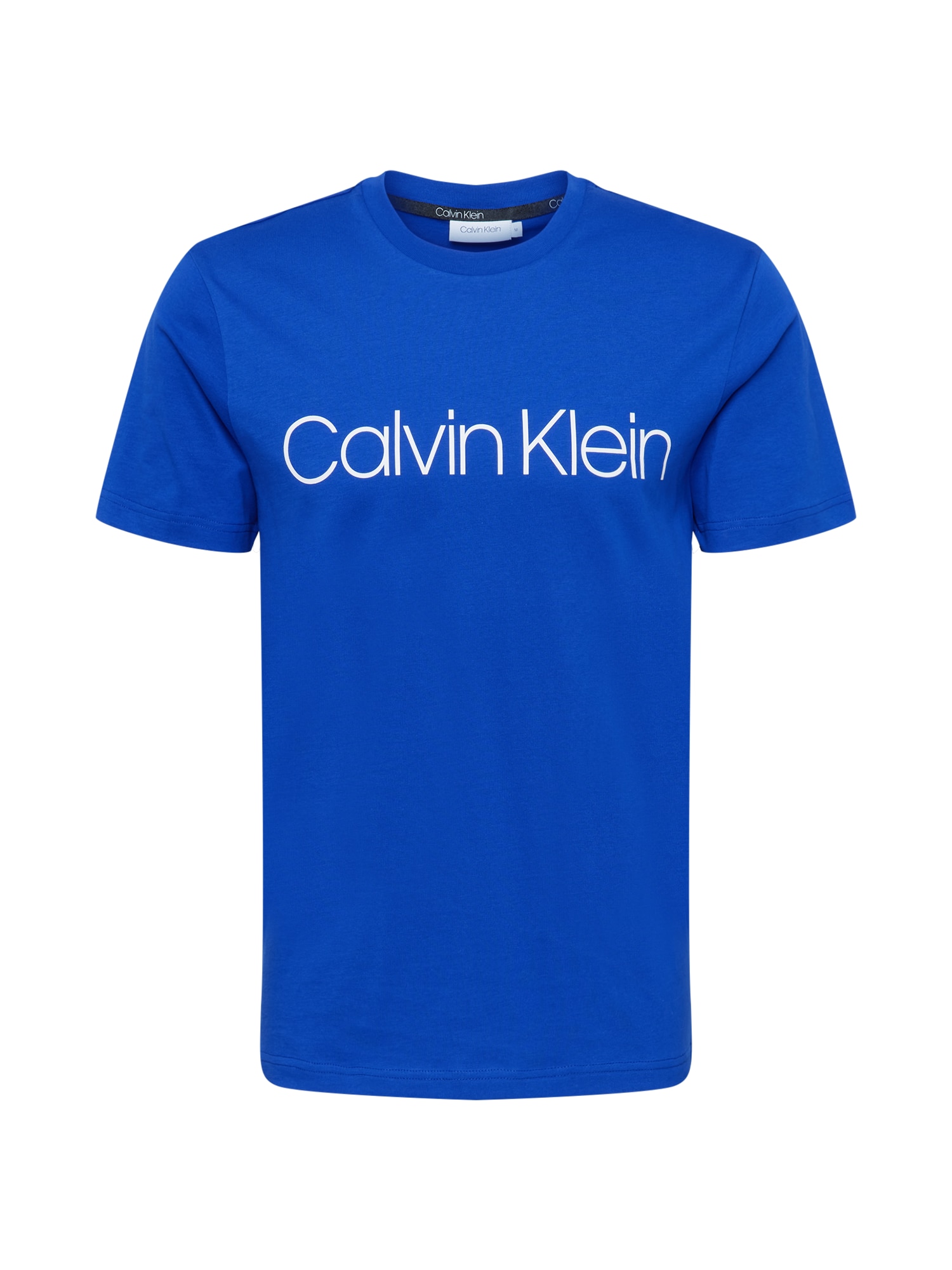 Calvin Klein Majica  kraljevo modra / bela