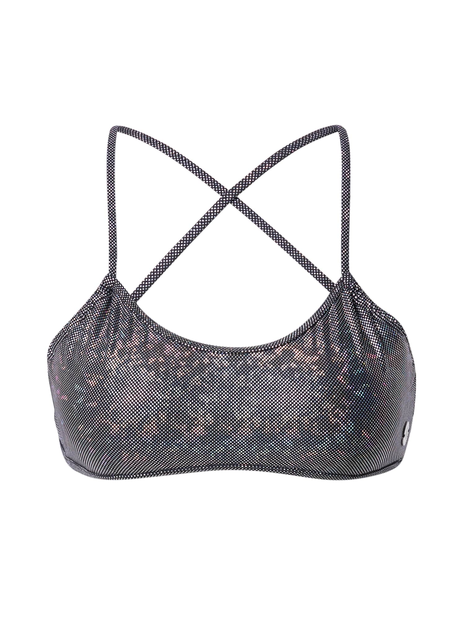 Calvin Klein Swimwear Bikini zgornji del  mešane barve / črna / srebrna
