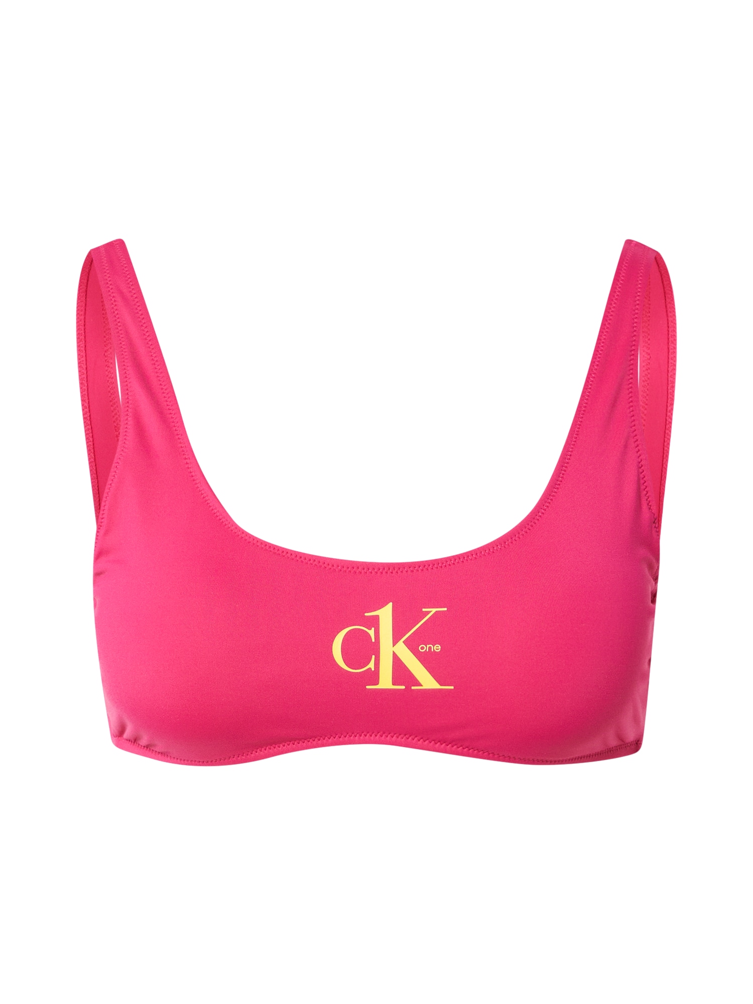 Calvin Klein Swimwear Bikini zgornji del  rumena / roza