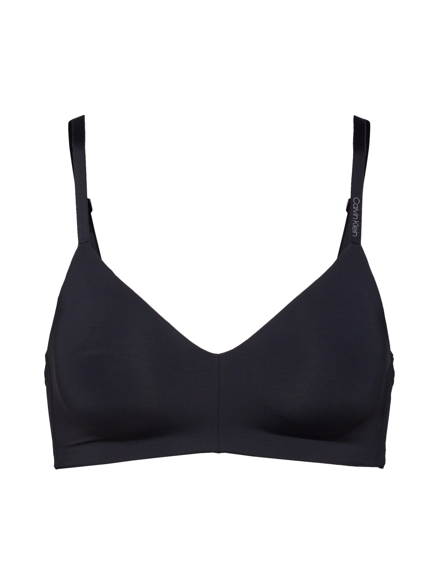 Calvin Klein Underwear Nedrček 'UNLINED TRIANGLE'  črna