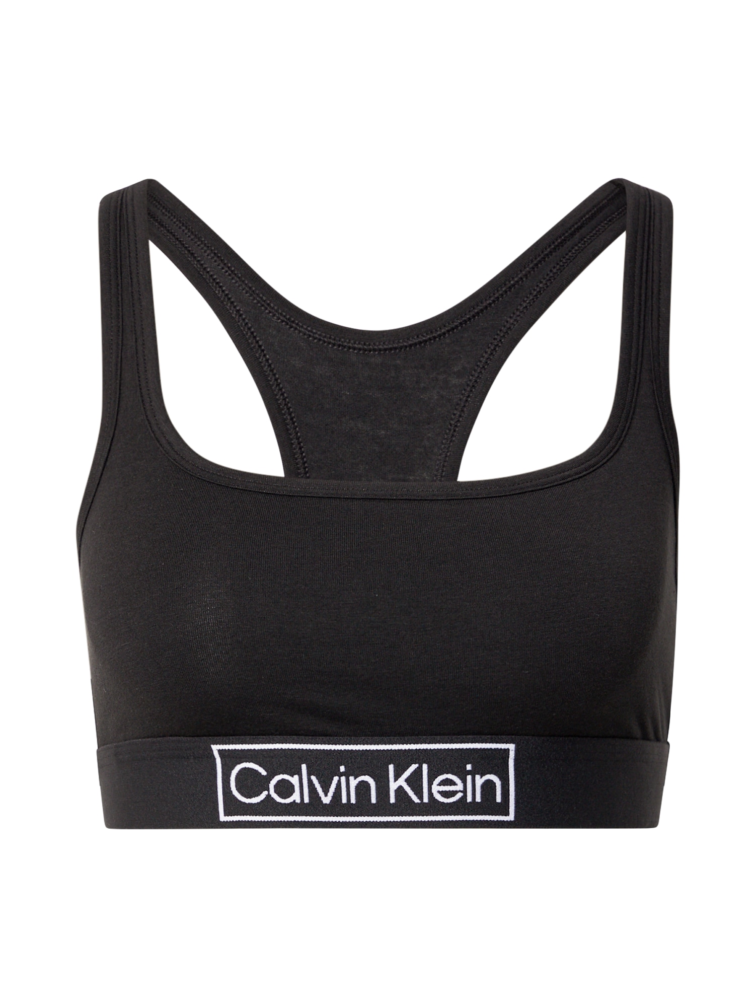 Calvin Klein Underwear Nedrček  črna / bela