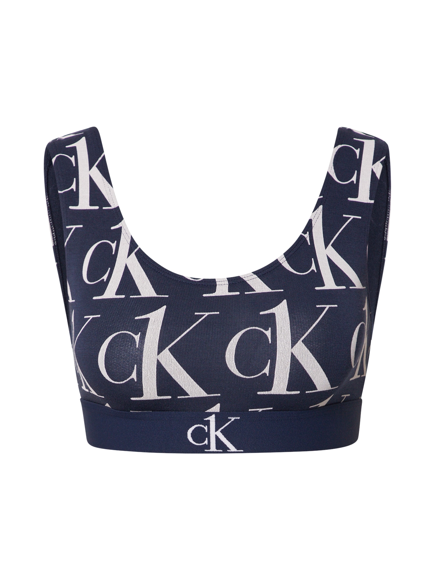 Calvin Klein Underwear Nedrček  temno modra / bela