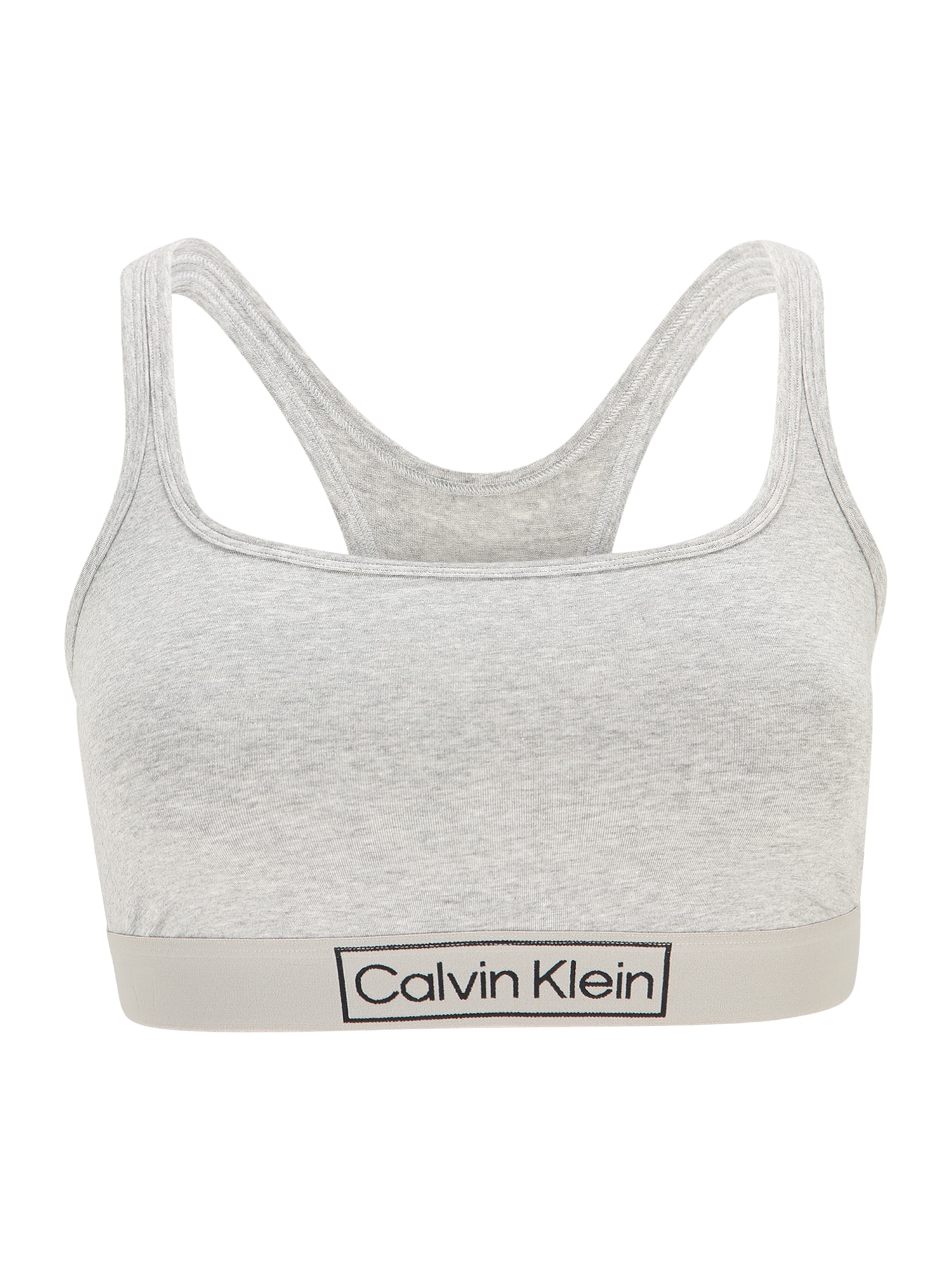 Calvin Klein Underwear Plus Nedrček  siva / črna