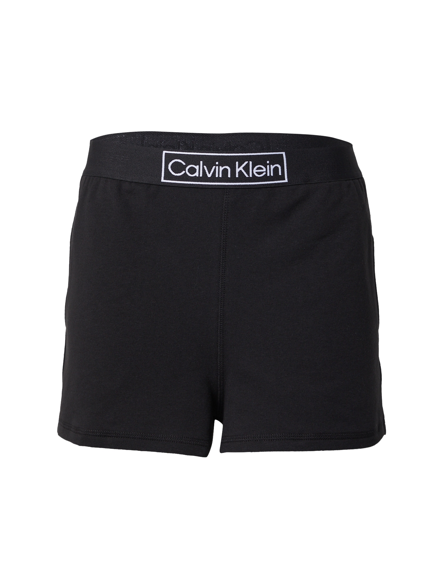 Calvin Klein Underwear Spodnji del pižame  črna / bela