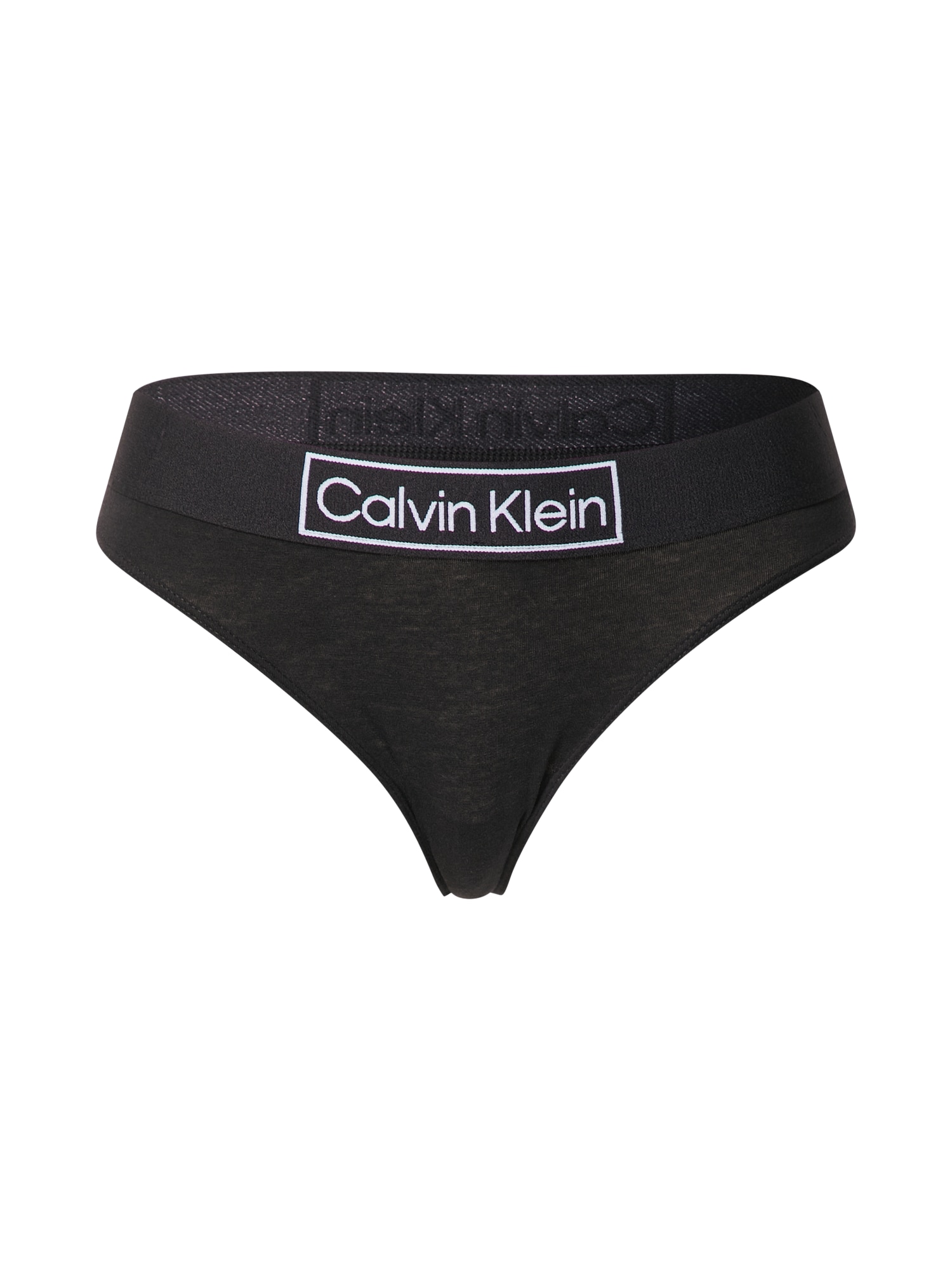 Calvin Klein Underwear Tangice  črna / bela