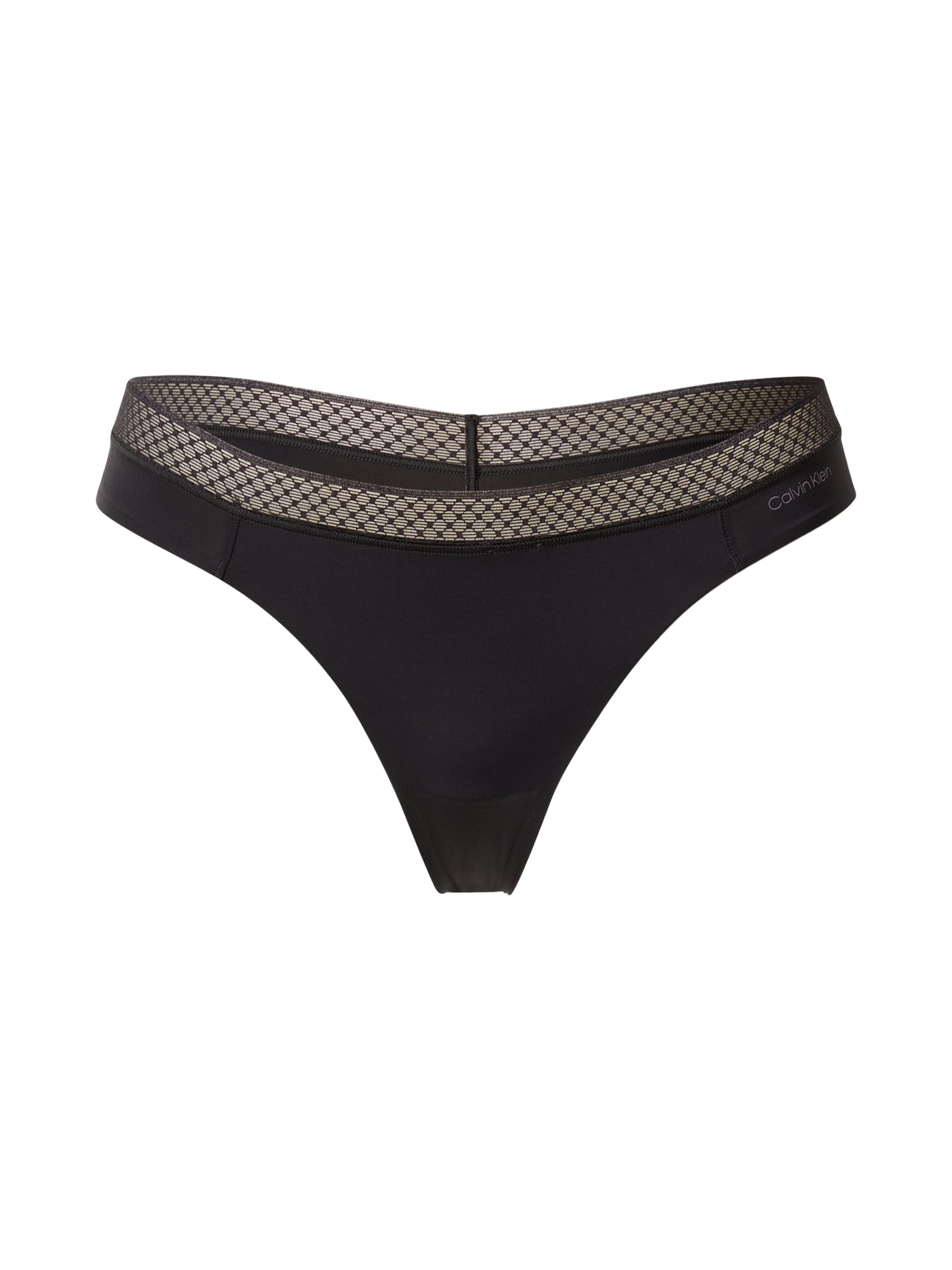 Calvin Klein Underwear Tangice  črna