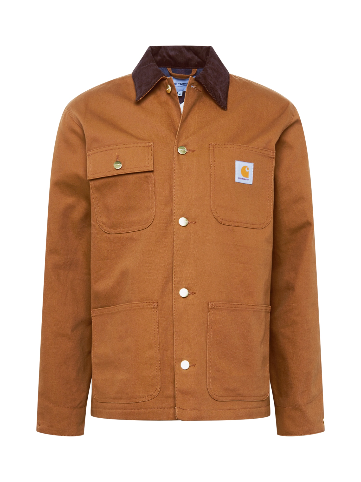 Carhartt WIP Prehodna jakna 'Michigan'  svetlo rjava / temno rjava