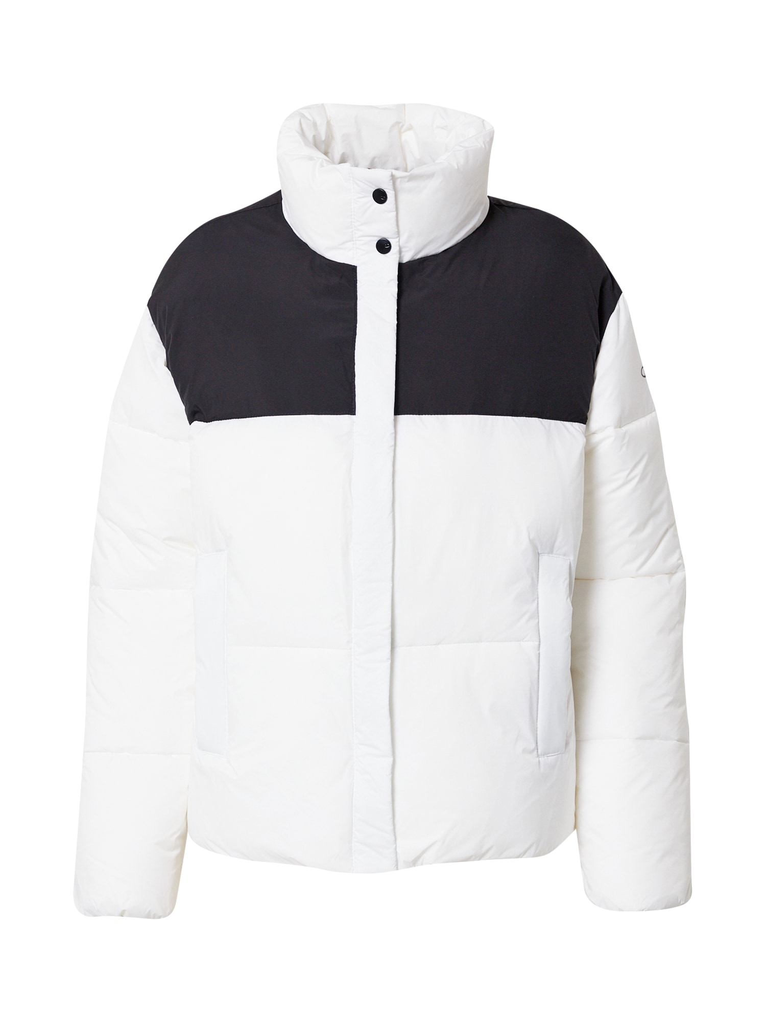 Champion Authentic Athletic Apparel Zimska jakna 'Legacy'  črna / bela
