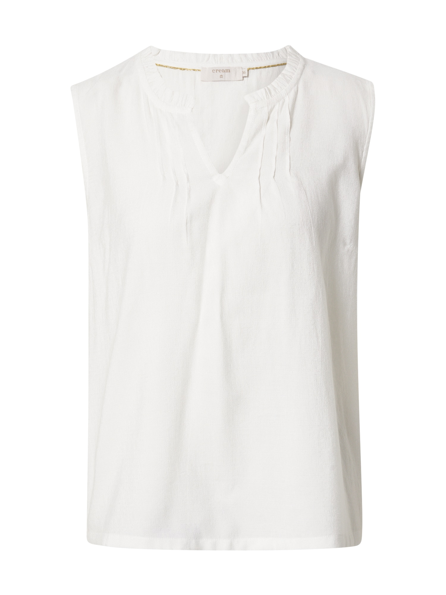 Cream Bluza 'Liselin'  volneno bela