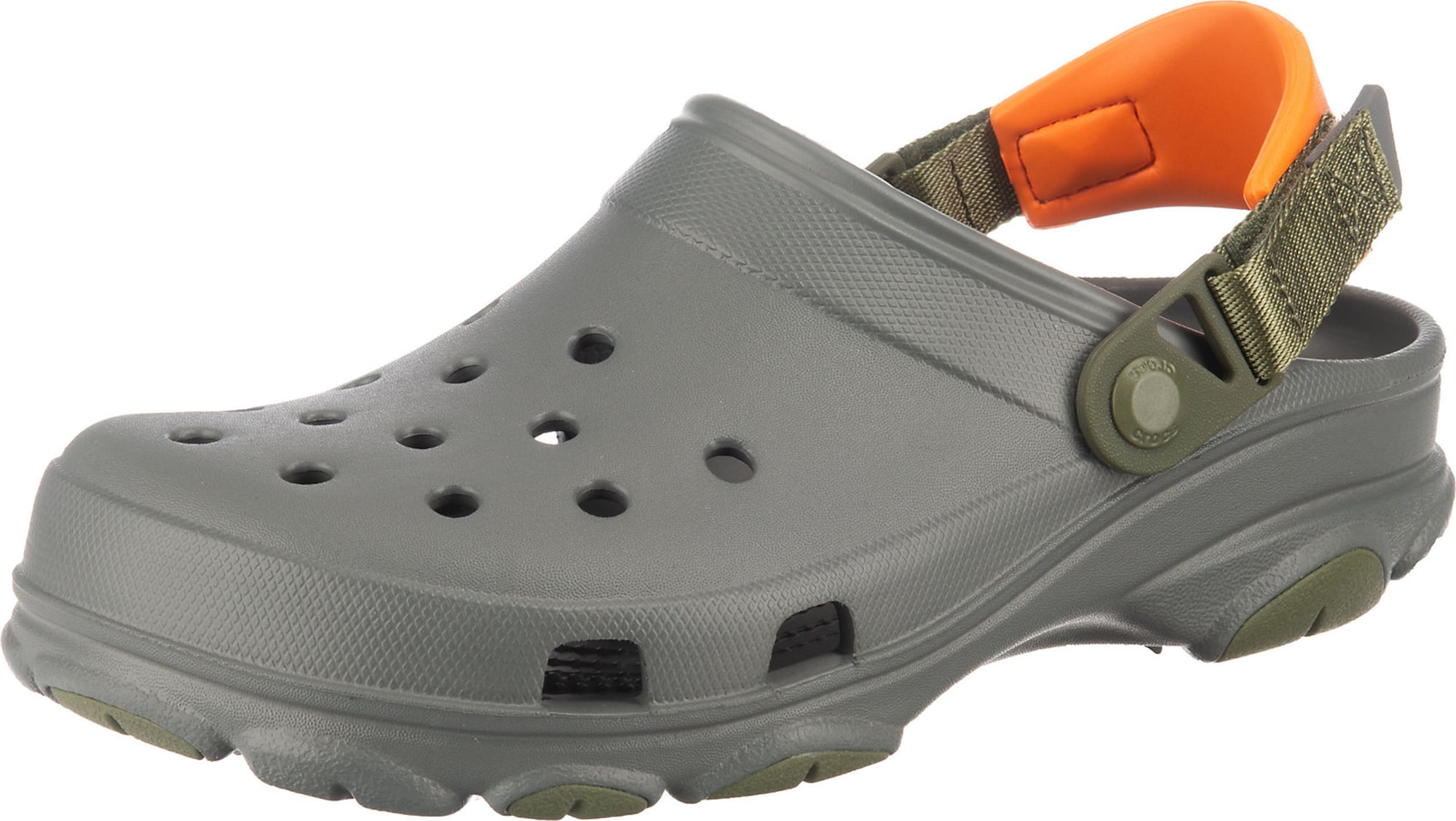 Crocs Cokle  temno siva / kaki / oranžna