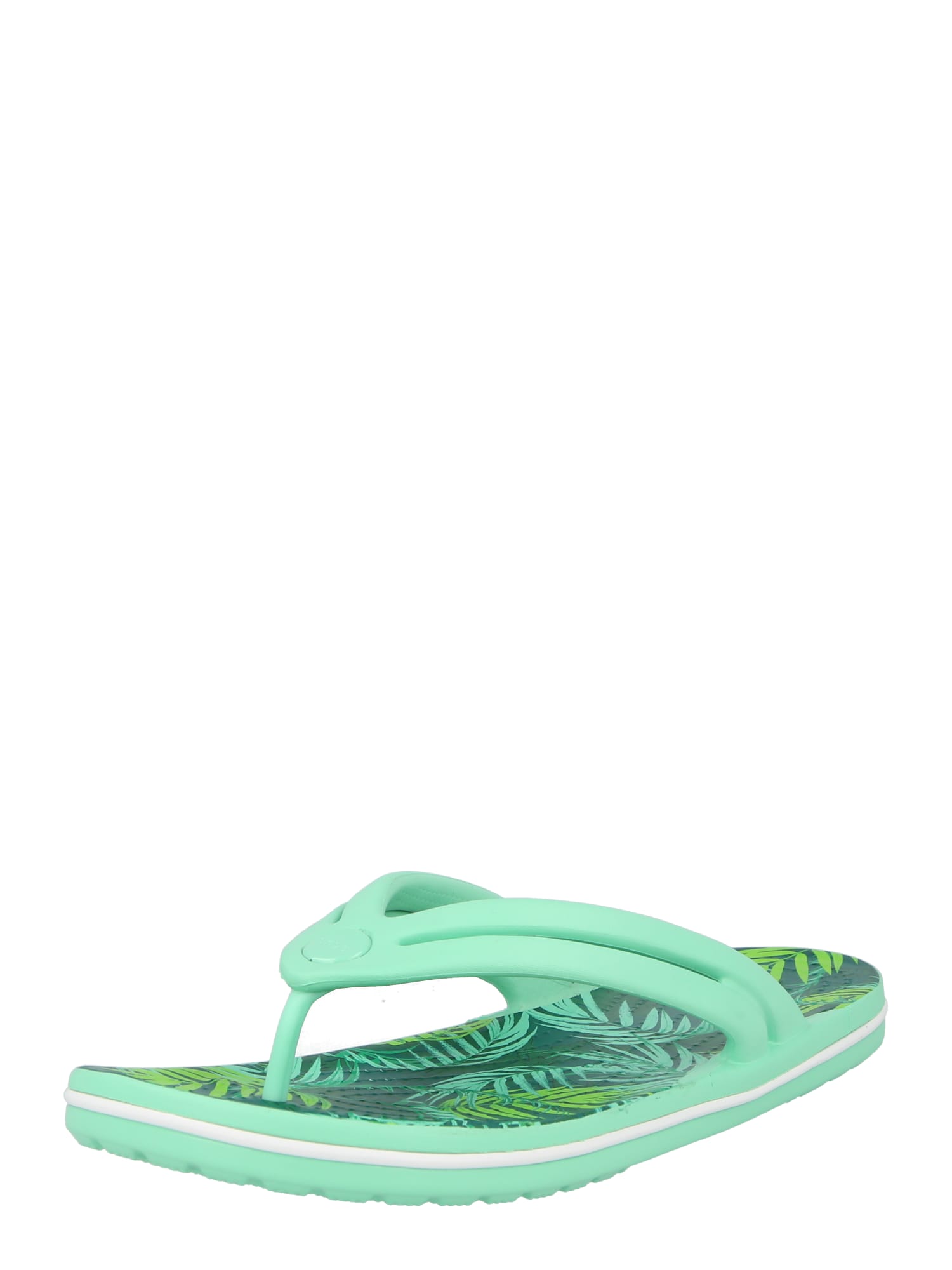 Crocs Japonke  smaragd / žad / svetlo zelena / bela