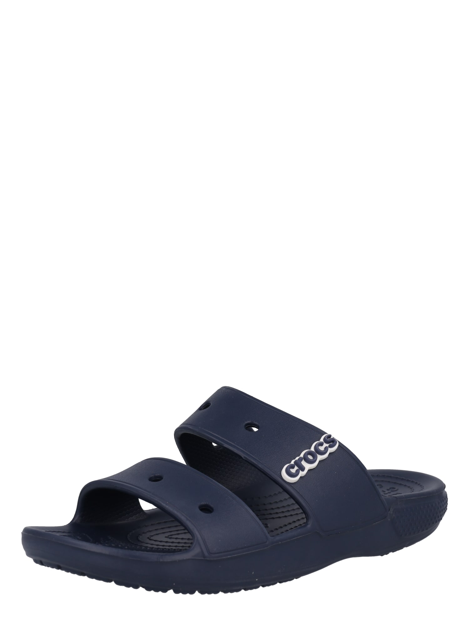 Crocs Nizki natikači  temno modra / bela