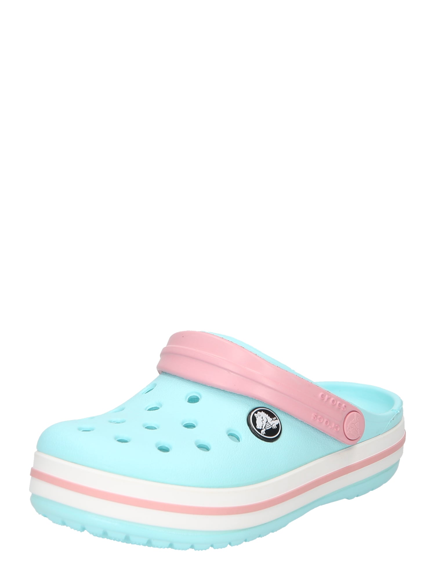 Crocs Odprti čevlji  svetlo modra / roza / bela