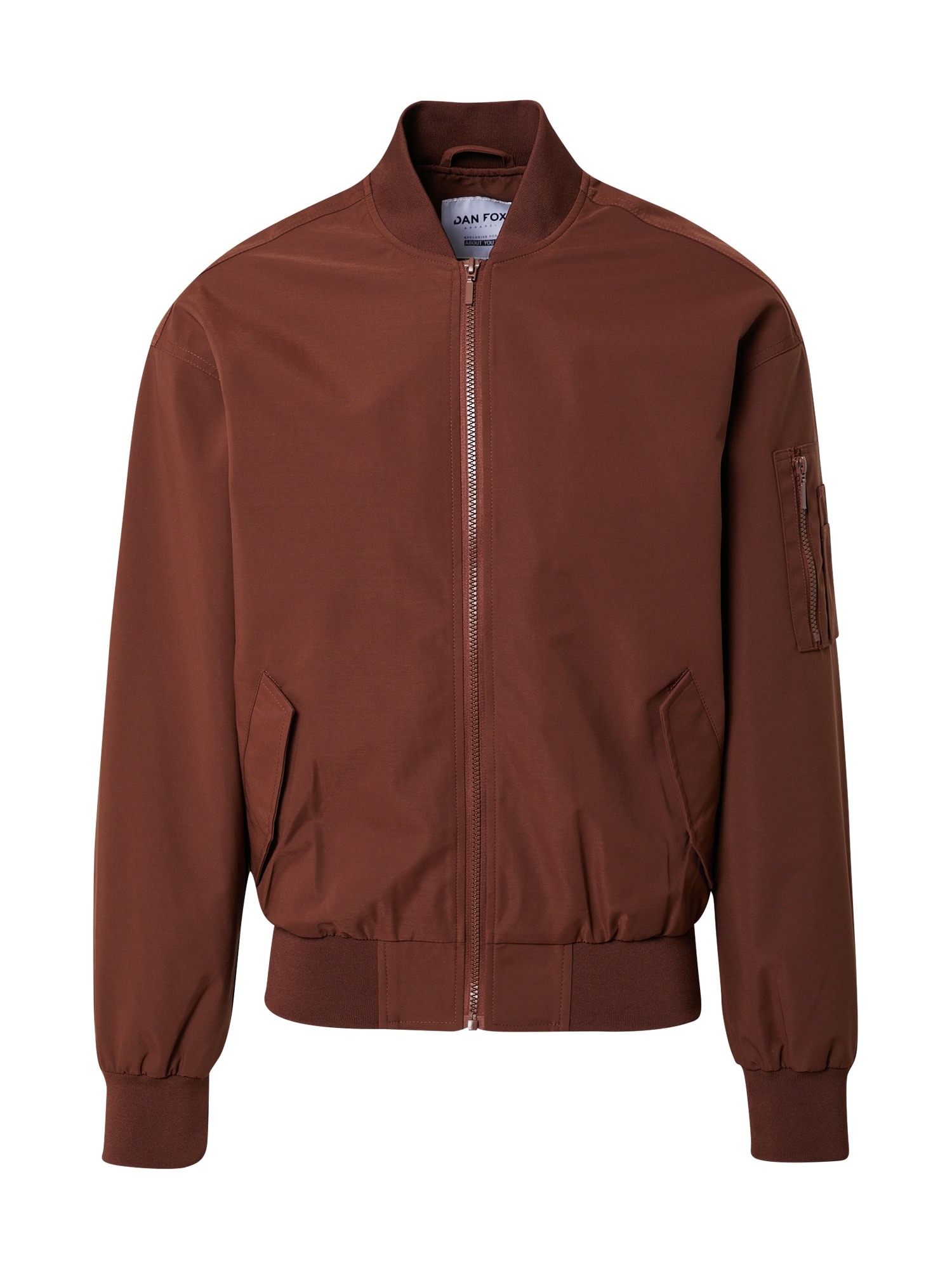 DAN FOX APPAREL Prehodna jakna 'Kalle'  rjava