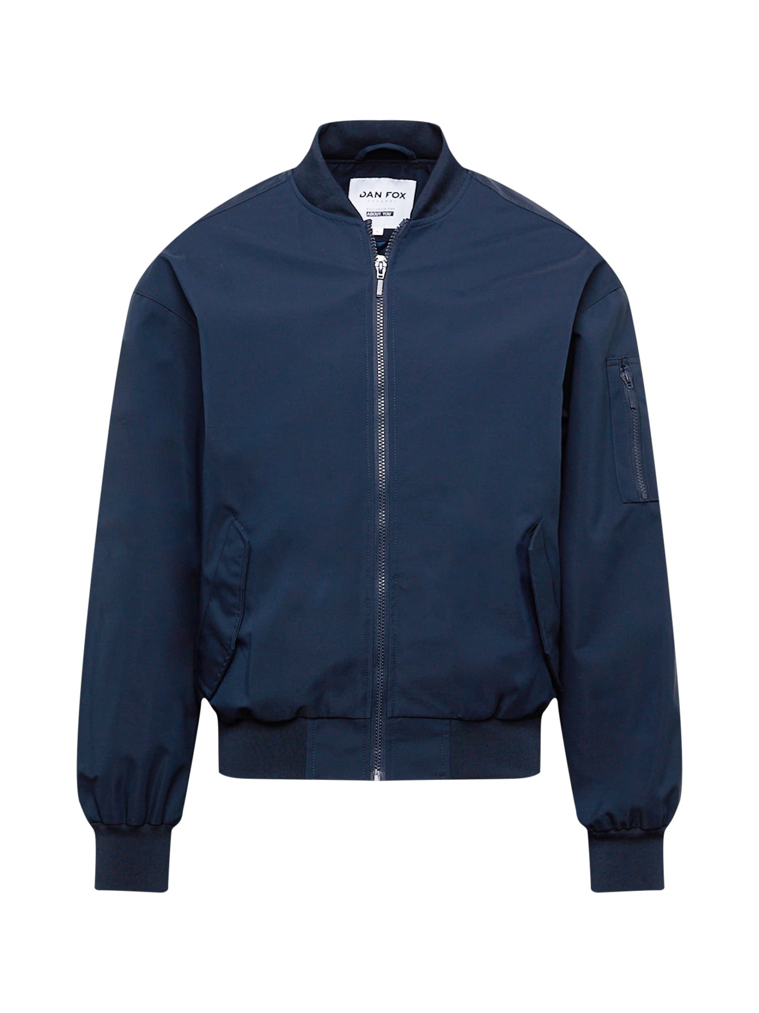 DAN FOX APPAREL Prehodna jakna 'Kalle'  temno modra