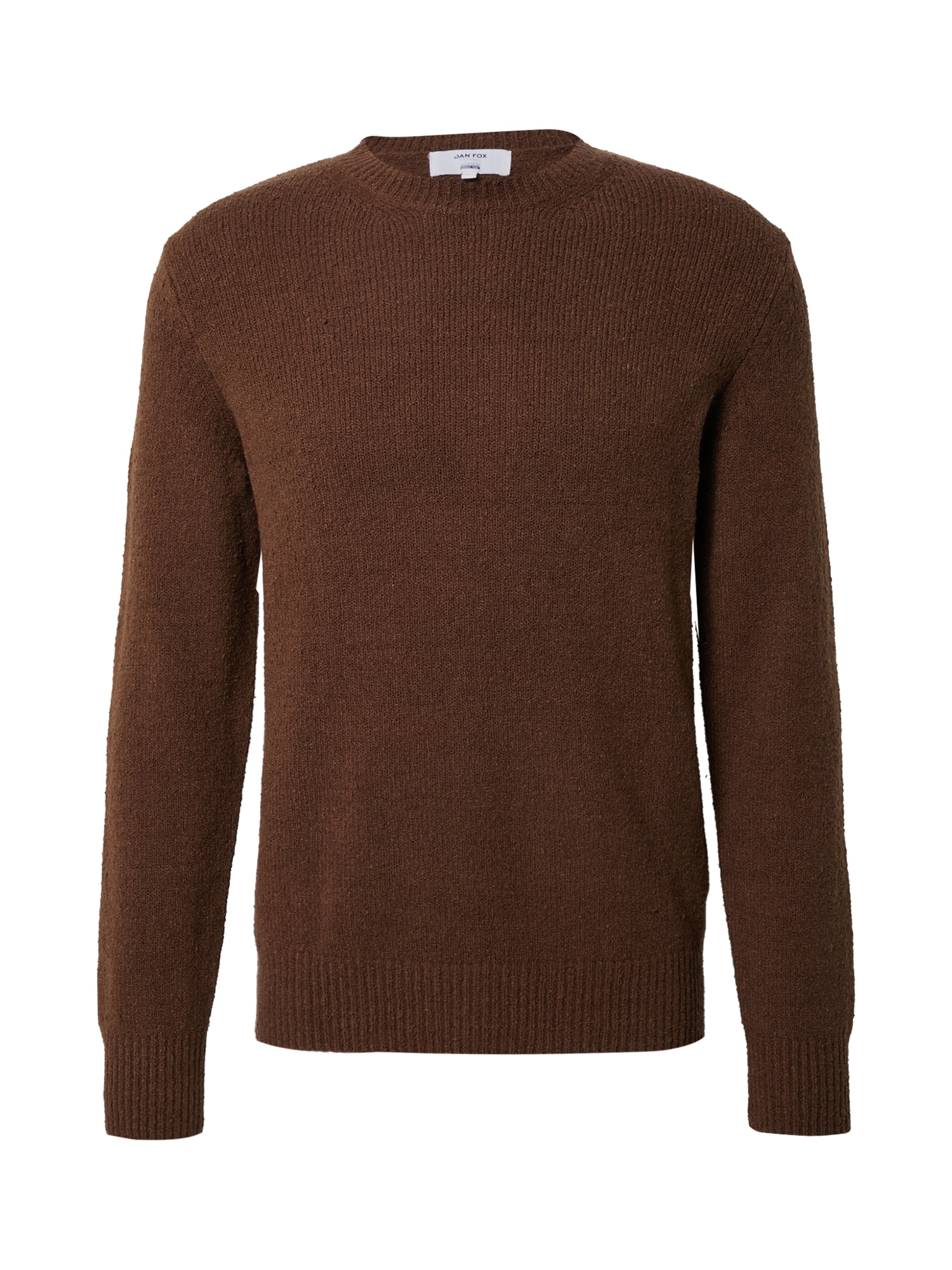 DAN FOX APPAREL Pulover 'Laurenz'  rjava