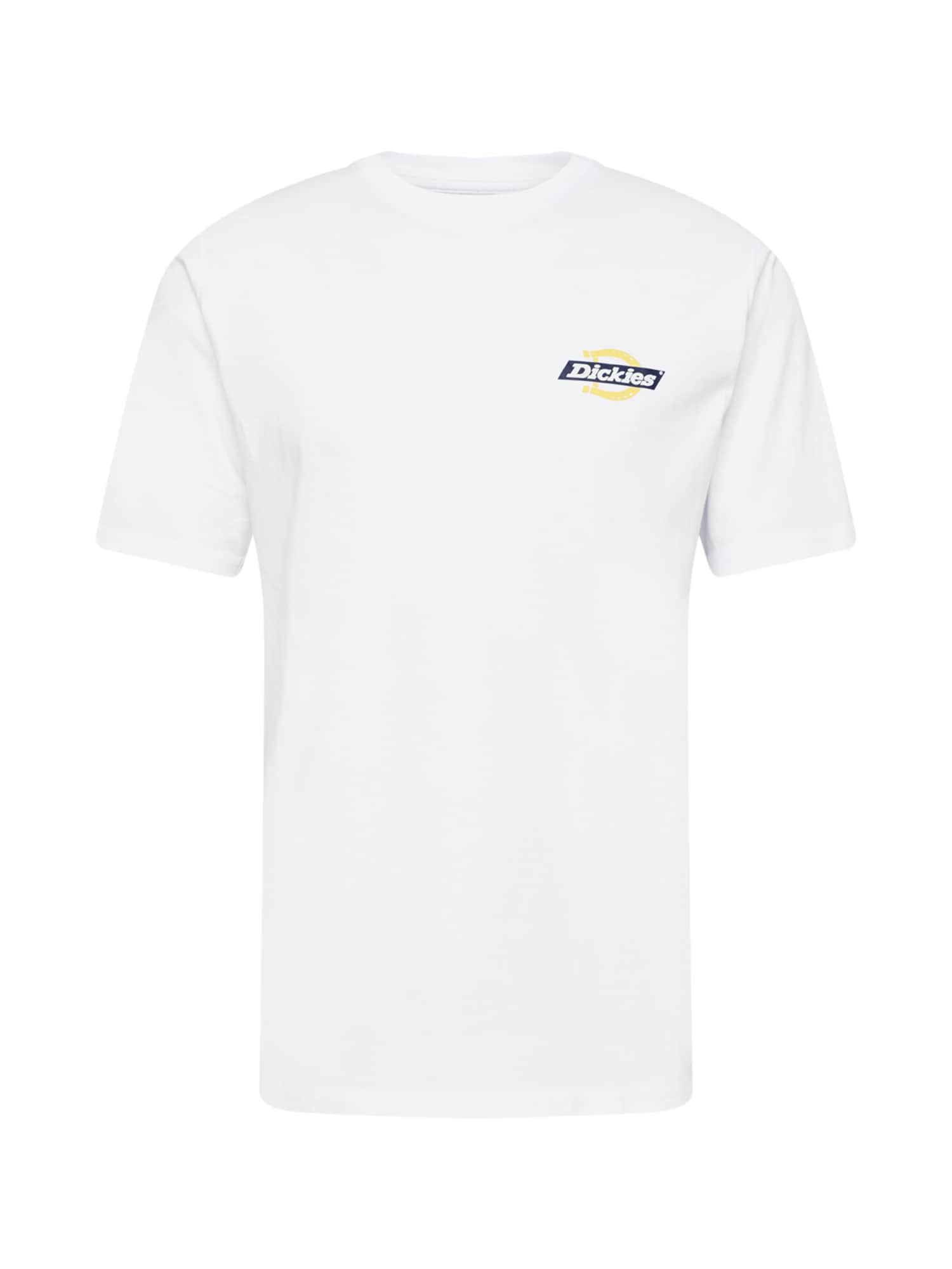 DICKIES Majica 'RUSTON'  temno modra / rumena / bela