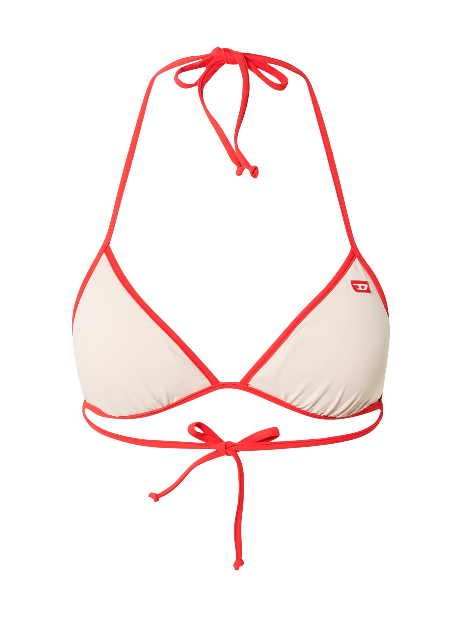 DIESEL Bikini zgornji del  nude / neonsko oranžna