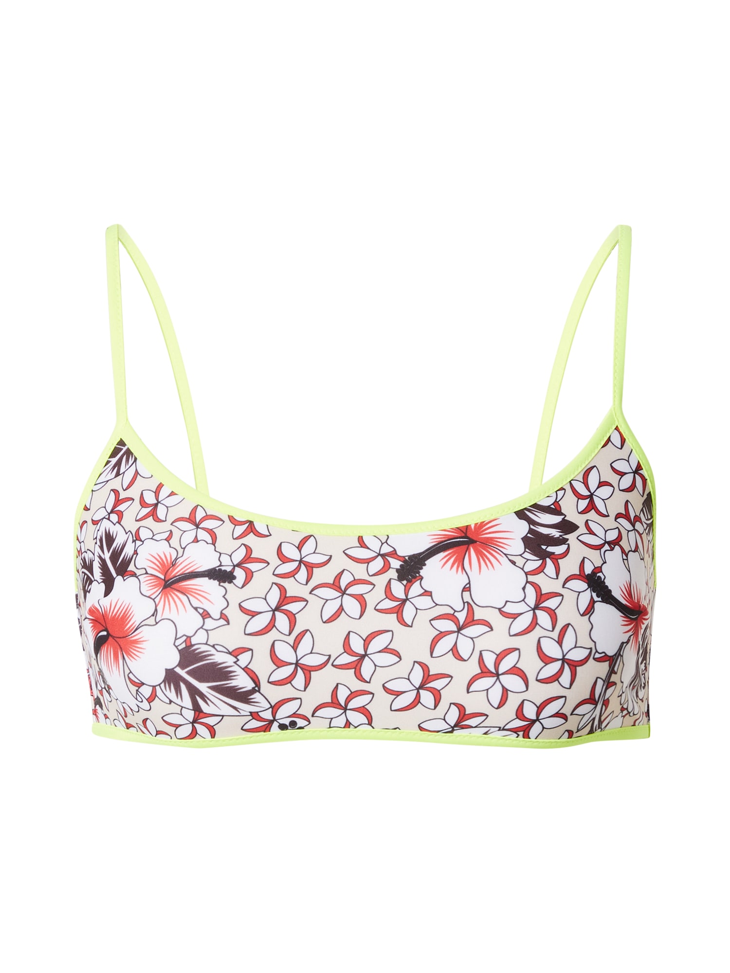 DIESEL Bikini zgornji del  siva / rdeča / črna / bela