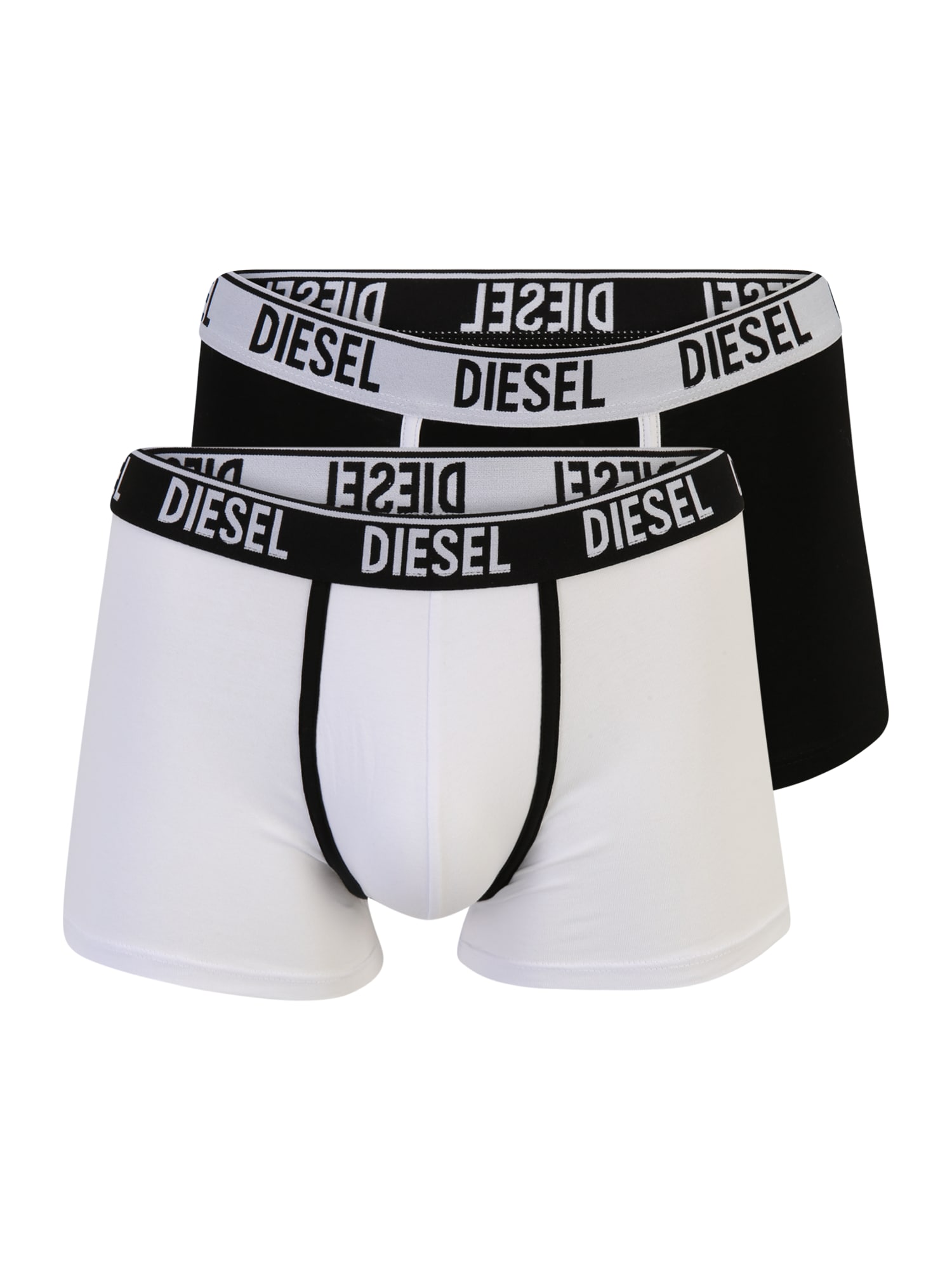 DIESEL Boksarice 'DAMIEN'  črna / bela