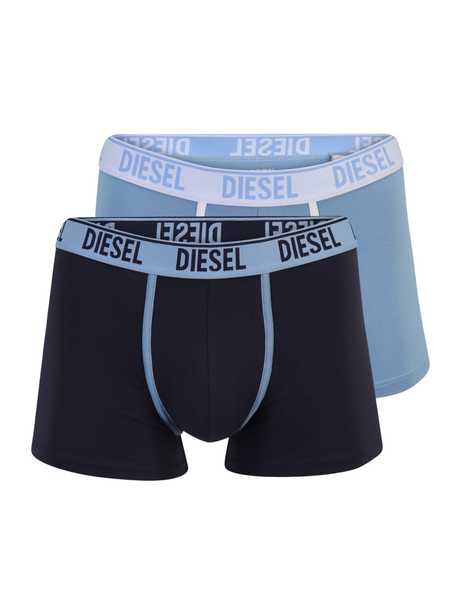 DIESEL Boksarice 'DAMIEN'  nočno modra / svetlo modra / bela