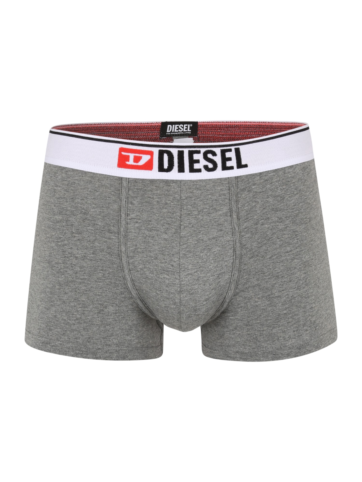 DIESEL Boksarice 'DAMIEN'  pegasto siva / svetlo rdeča / črna / bela