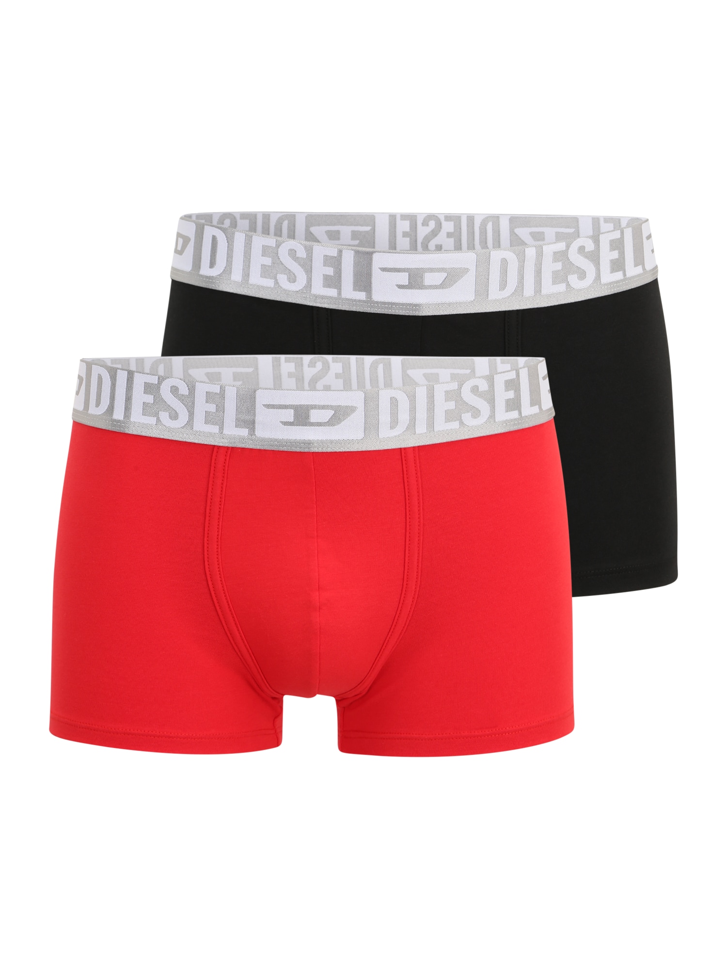 DIESEL Boksarice 'DAMIENT'  rdeča / črna / bela