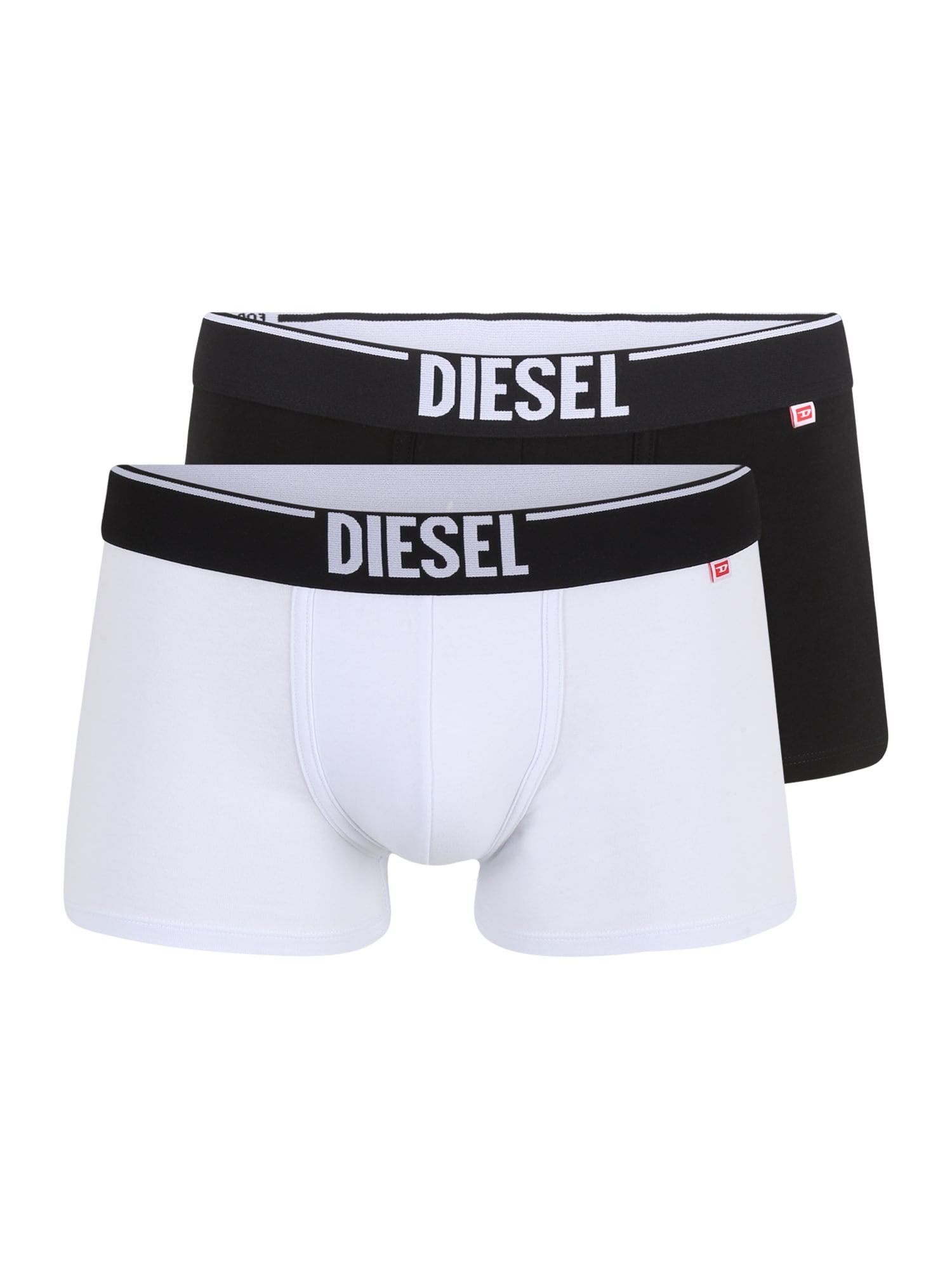 DIESEL Boksarice 'Damien'  črna / bela