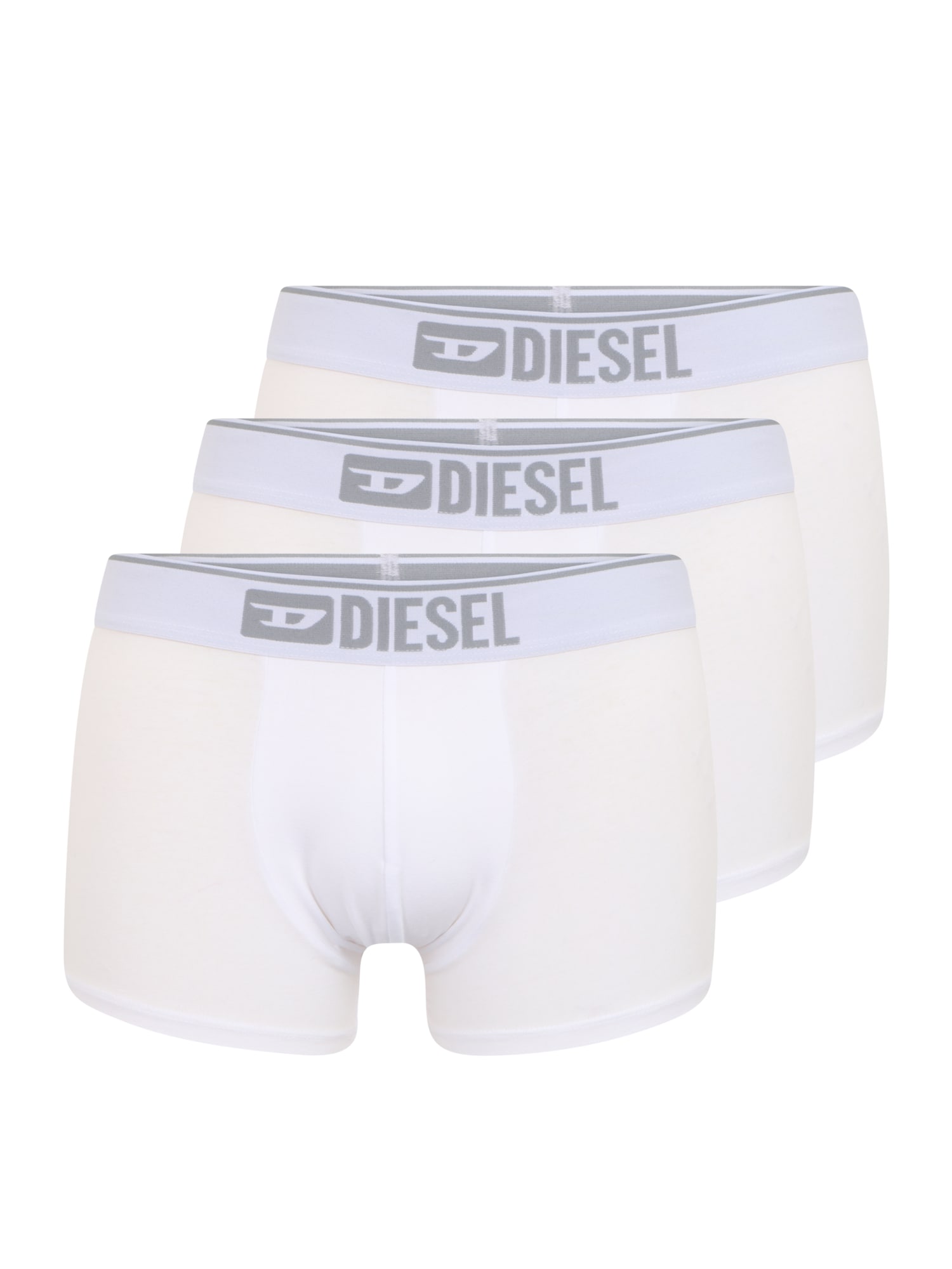 DIESEL Boksarice 'Damien'  svetlo siva / temno siva / bela