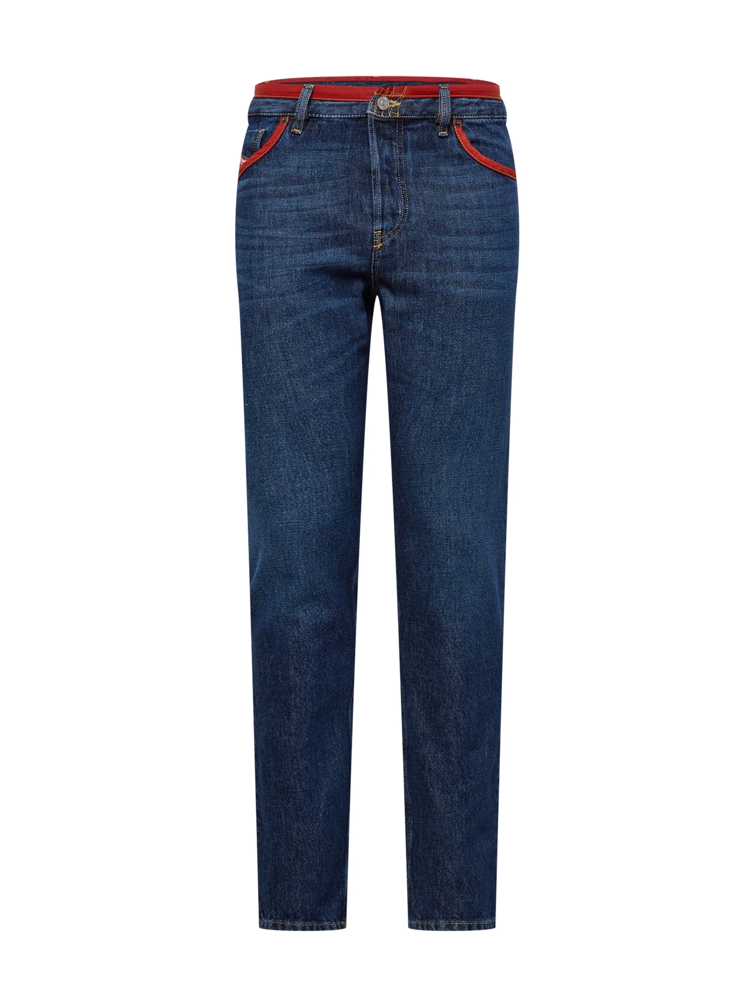 DIESEL Kavbojke '1995-SP'  moder denim / rdeča