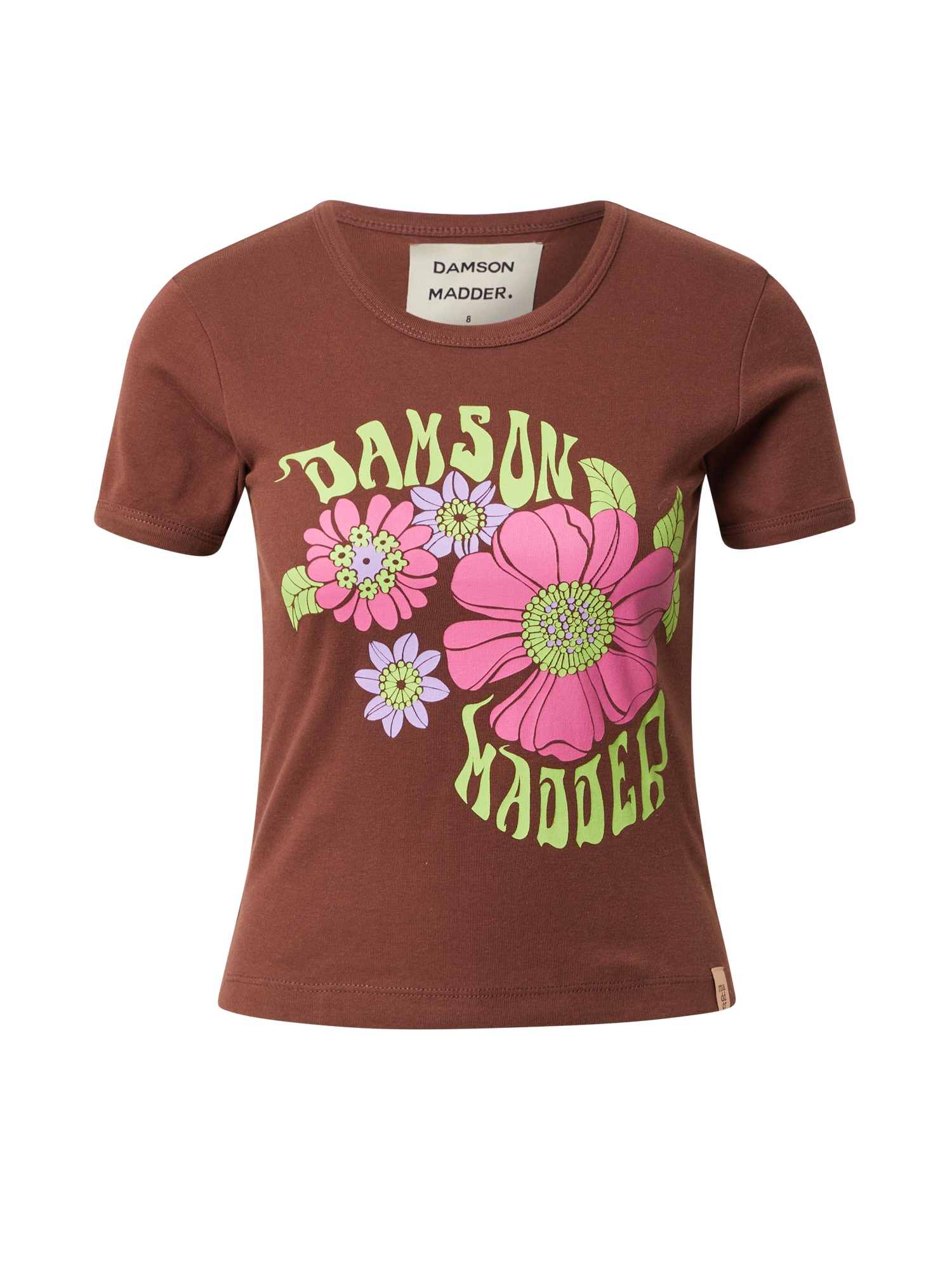 Damson Madder Majica '70S'  pueblo / kivi / majnica / svetlo roza