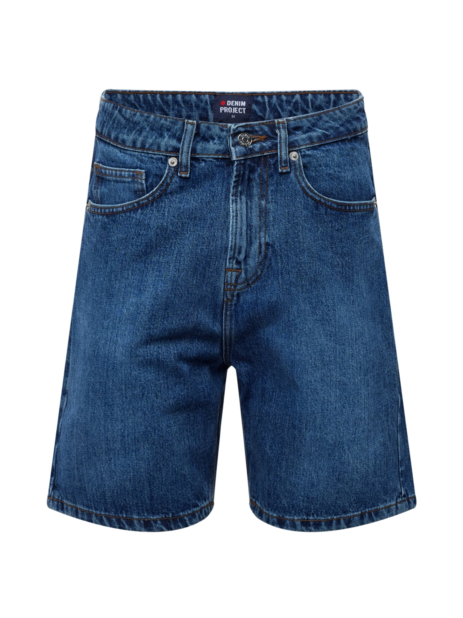 Denim Project Kavbojke  moder denim
