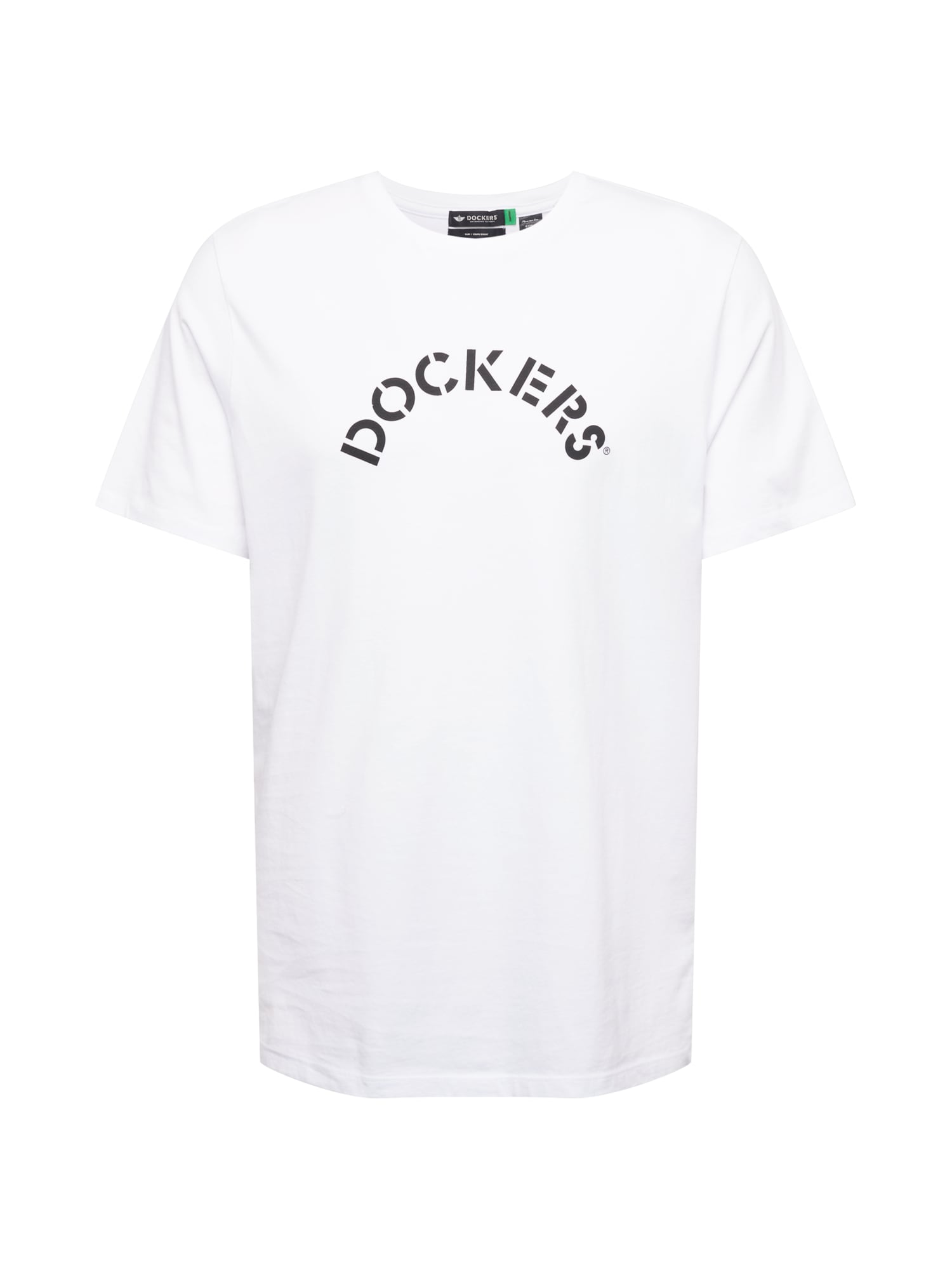 Dockers Majica  črna / bela