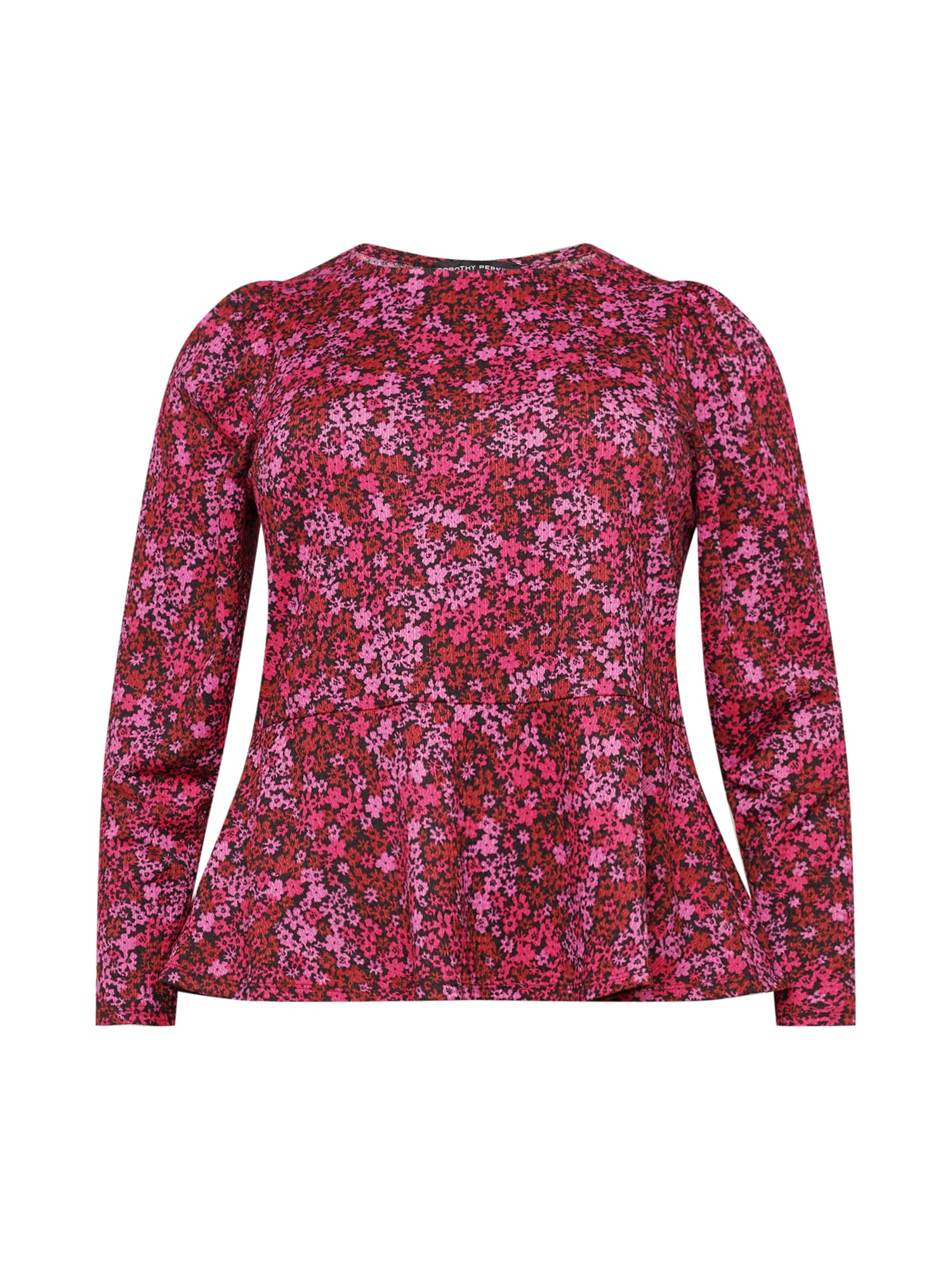 Dorothy Perkins Curve Bluza  lila / roza / rdeča / črna