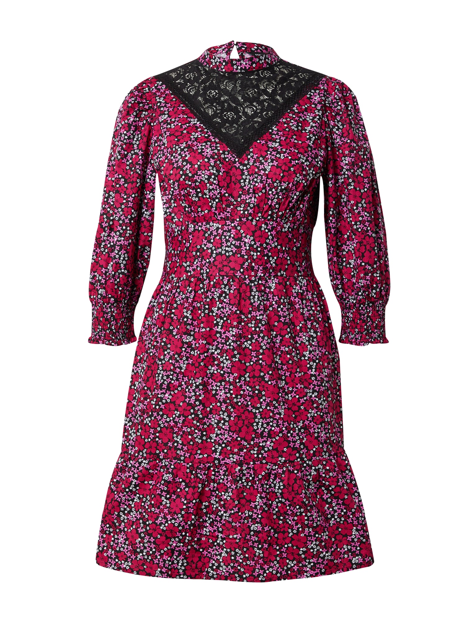 Dorothy Perkins Dolga srajca  roza / rdeča / črna / bela
