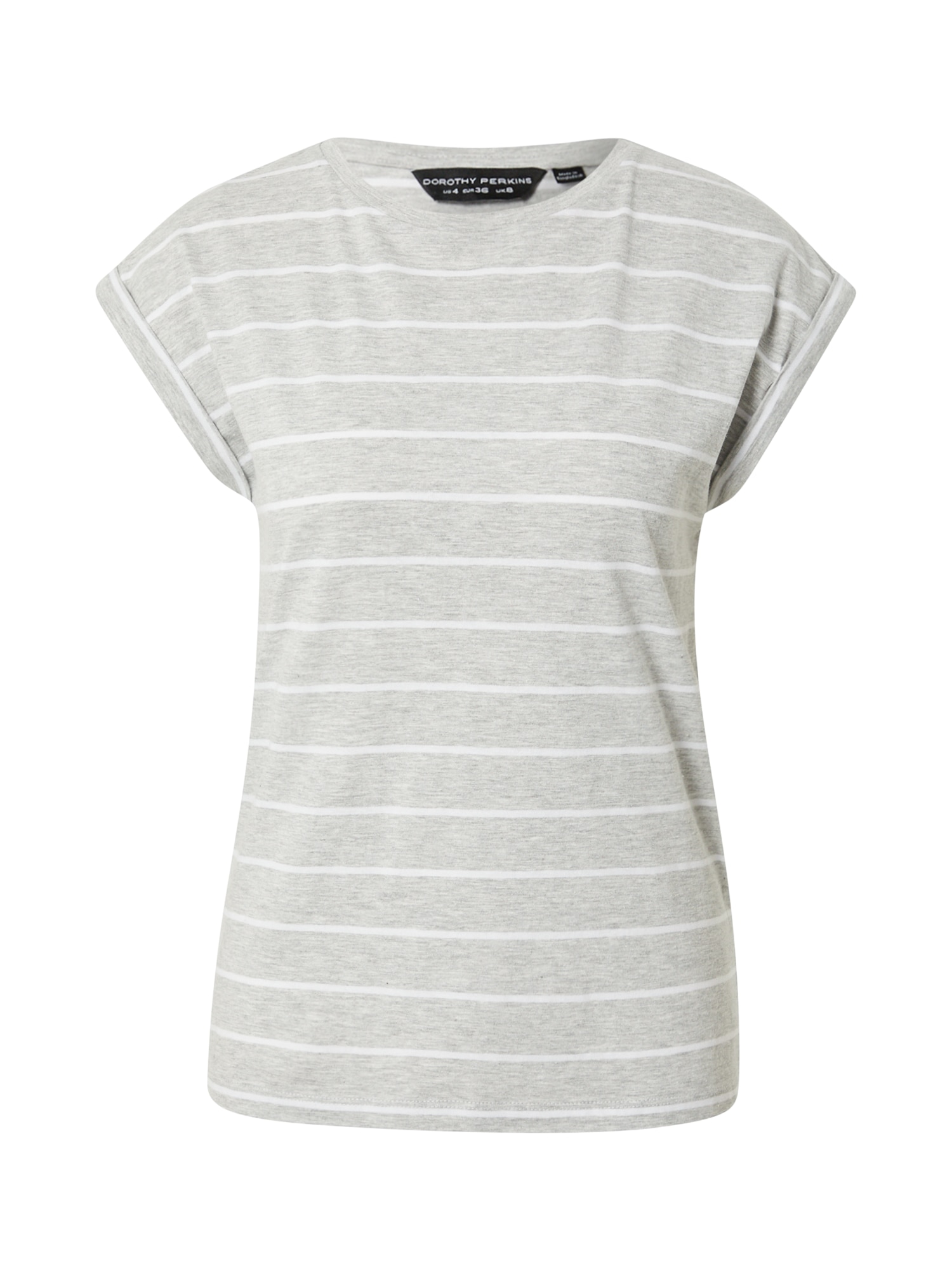 Dorothy Perkins Majica  svetlo siva / bela