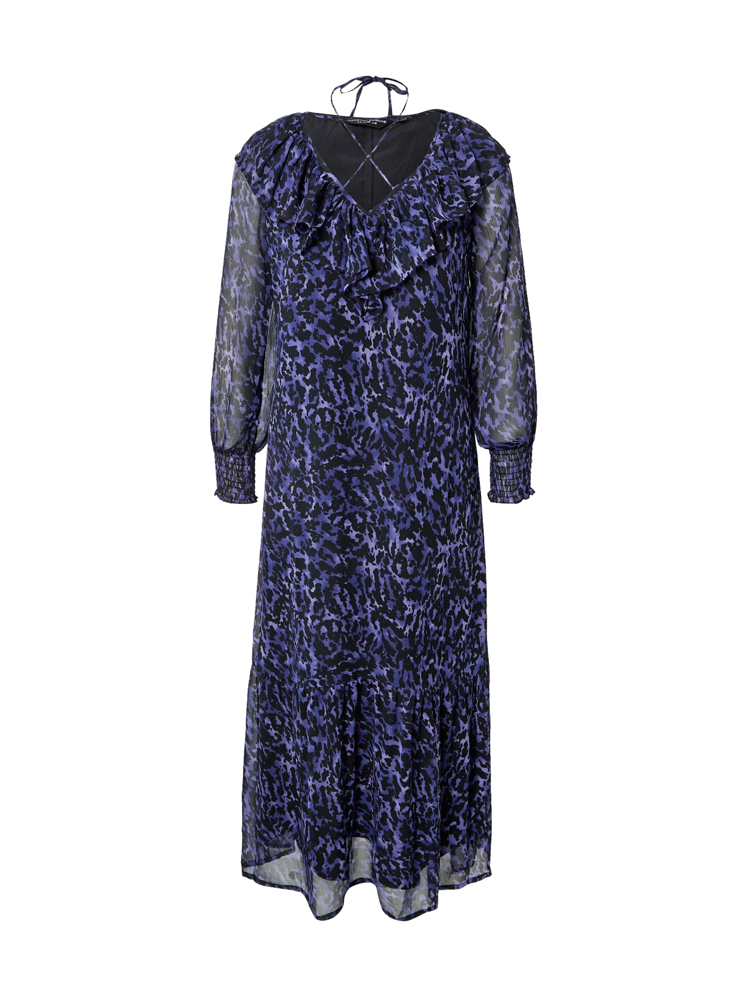 Dorothy Perkins Obleka  modra / črna