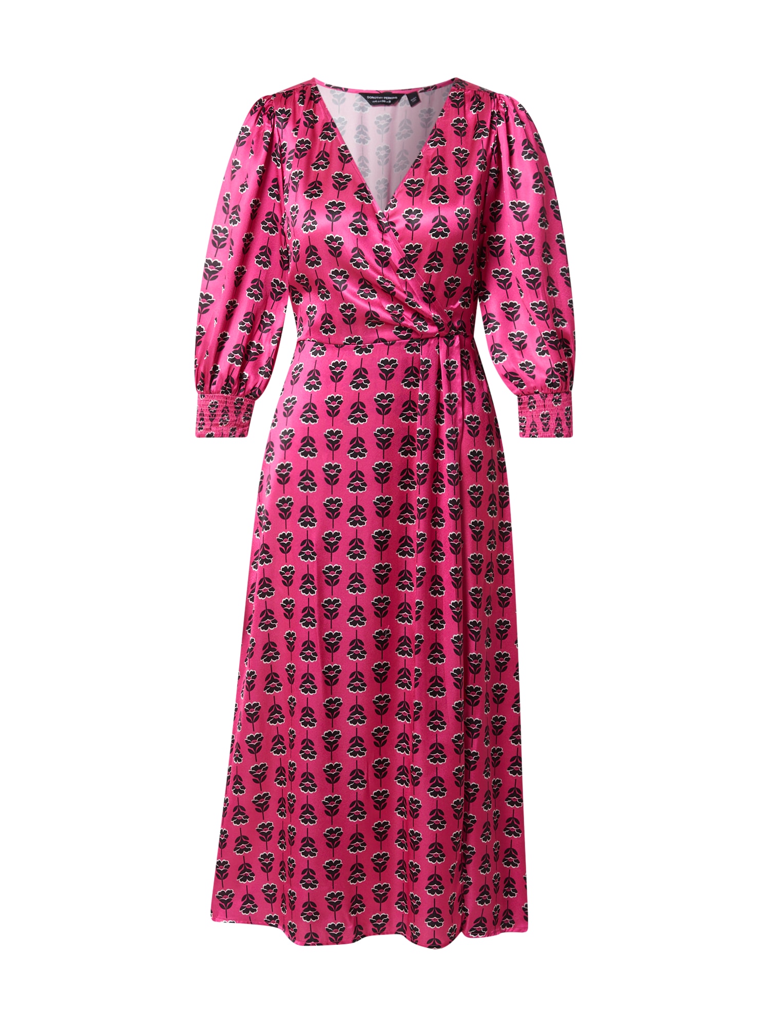 Dorothy Perkins Obleka  roza / črna / bela