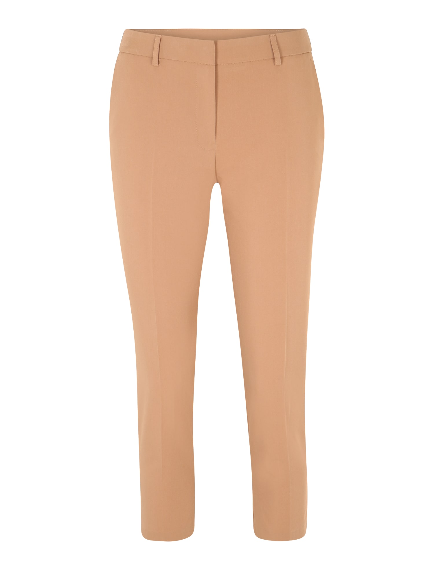 Dorothy Perkins Petite Hlače na rob  svetlo rjava