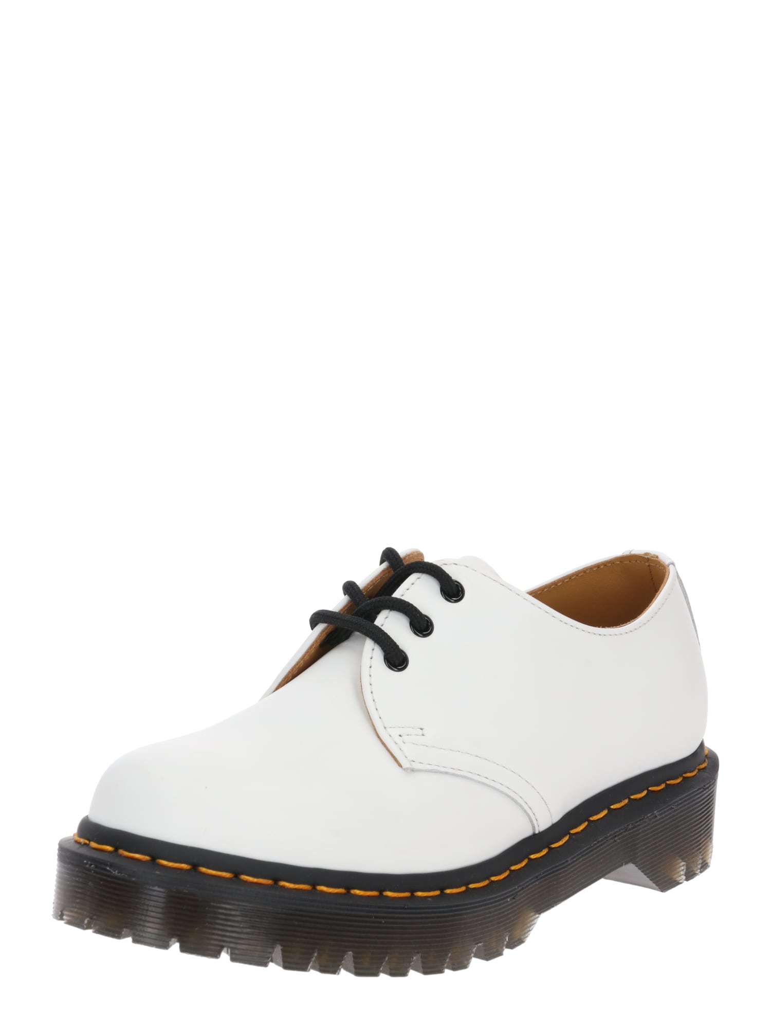 Dr. Martens Čevlji na vezalke '1461 Bex'  črna / bela