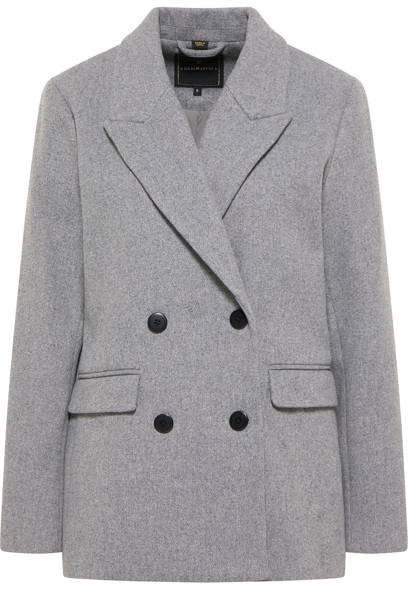 DreiMaster Klassik Blazer  pegasto siva