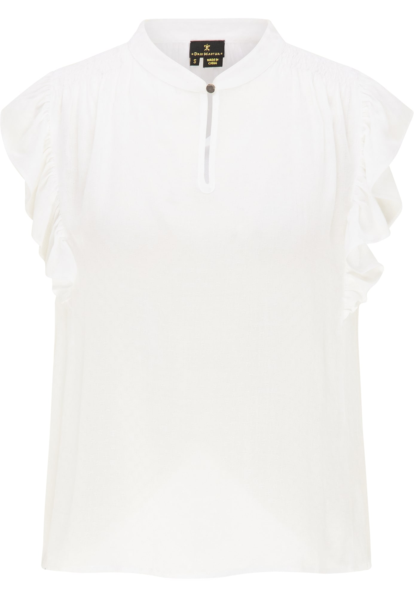 DreiMaster Klassik Bluza  bela
