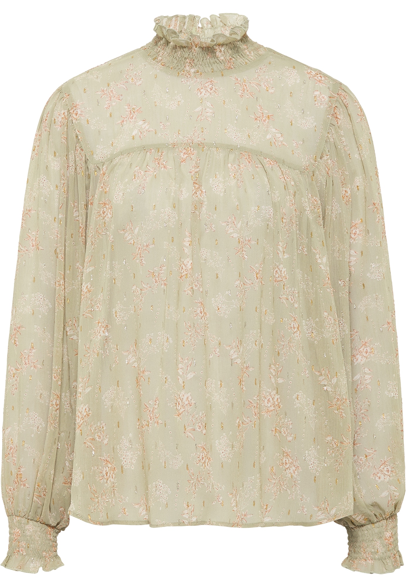 DreiMaster Vintage Bluza  bež / meta / rosé